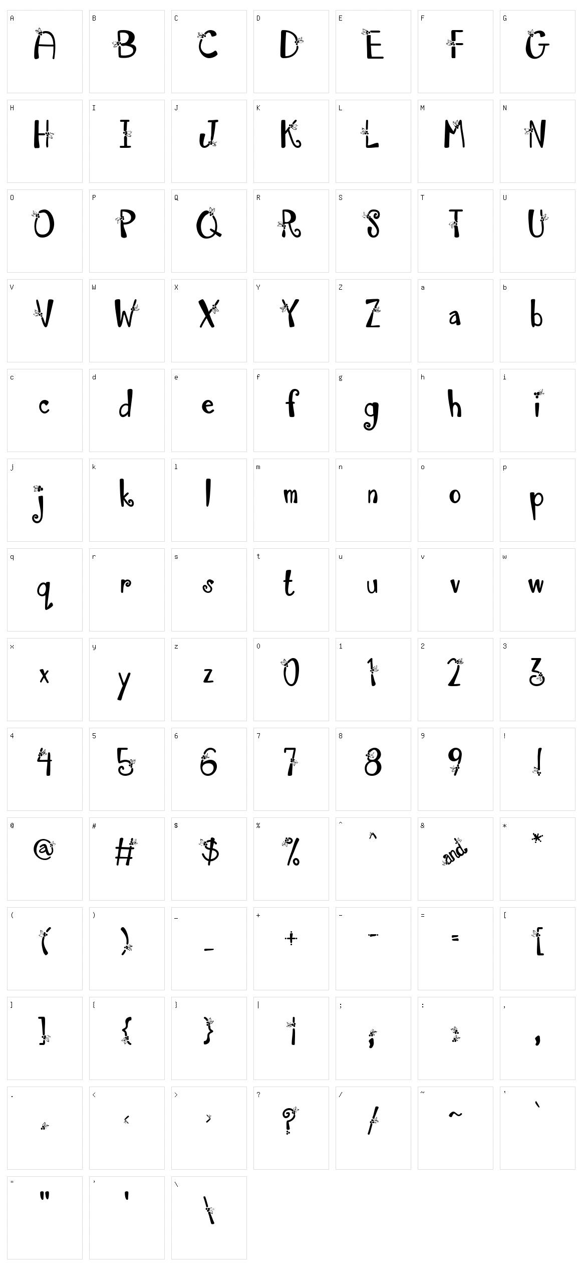 Austie Bost Happy Holly Character Set