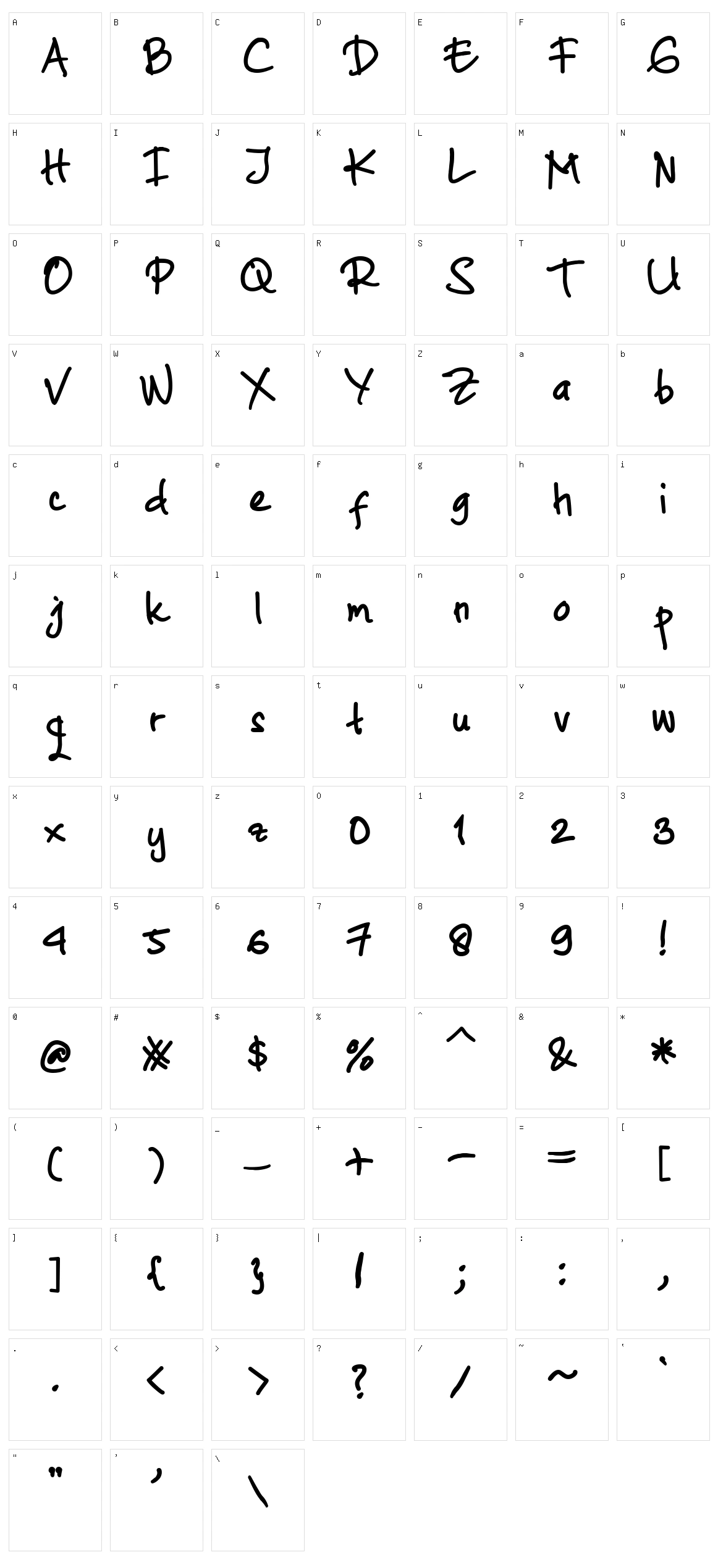 Ato Character Set