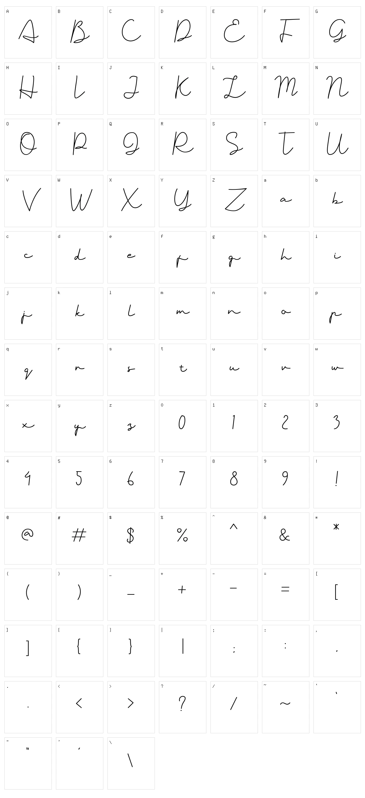 Badriyah Character Set