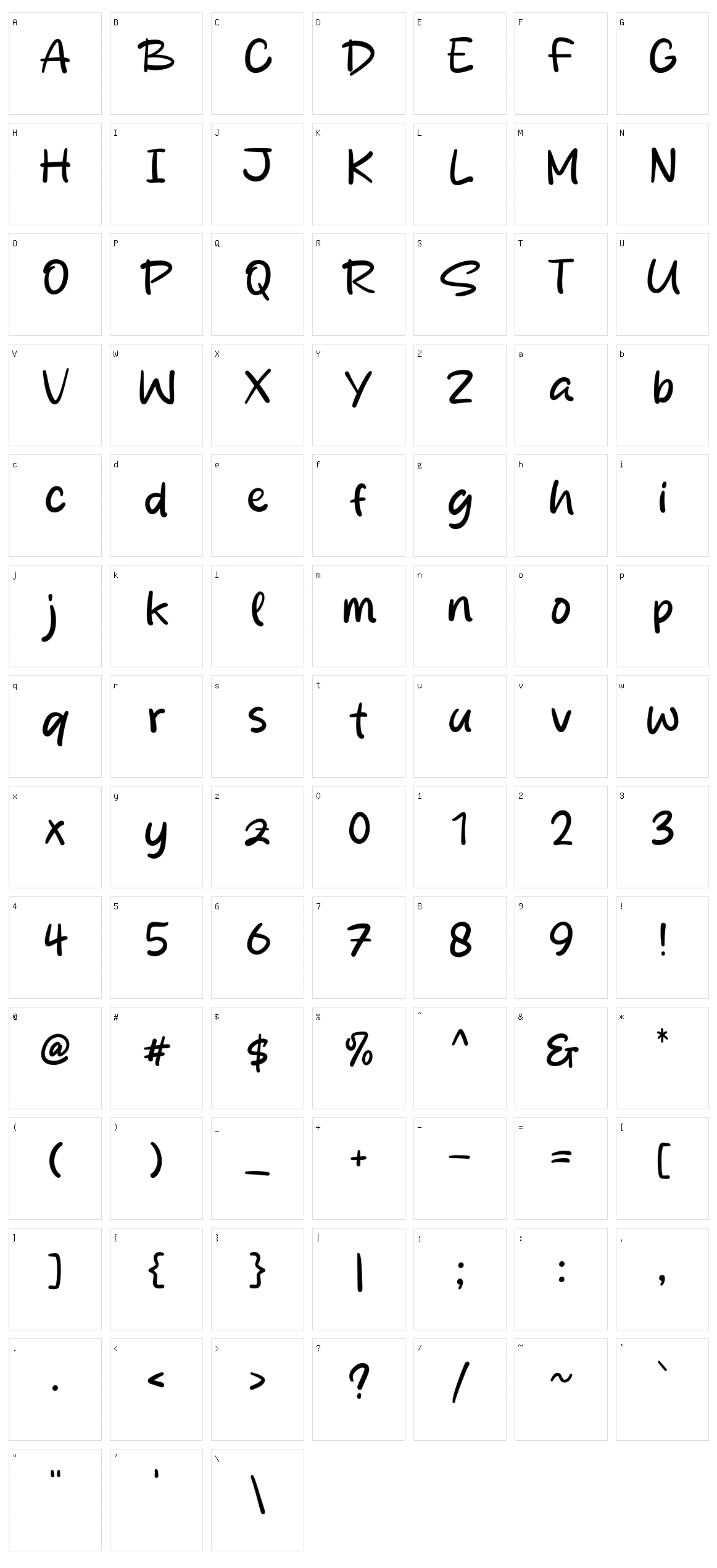 Bakpia Sabang Character Set