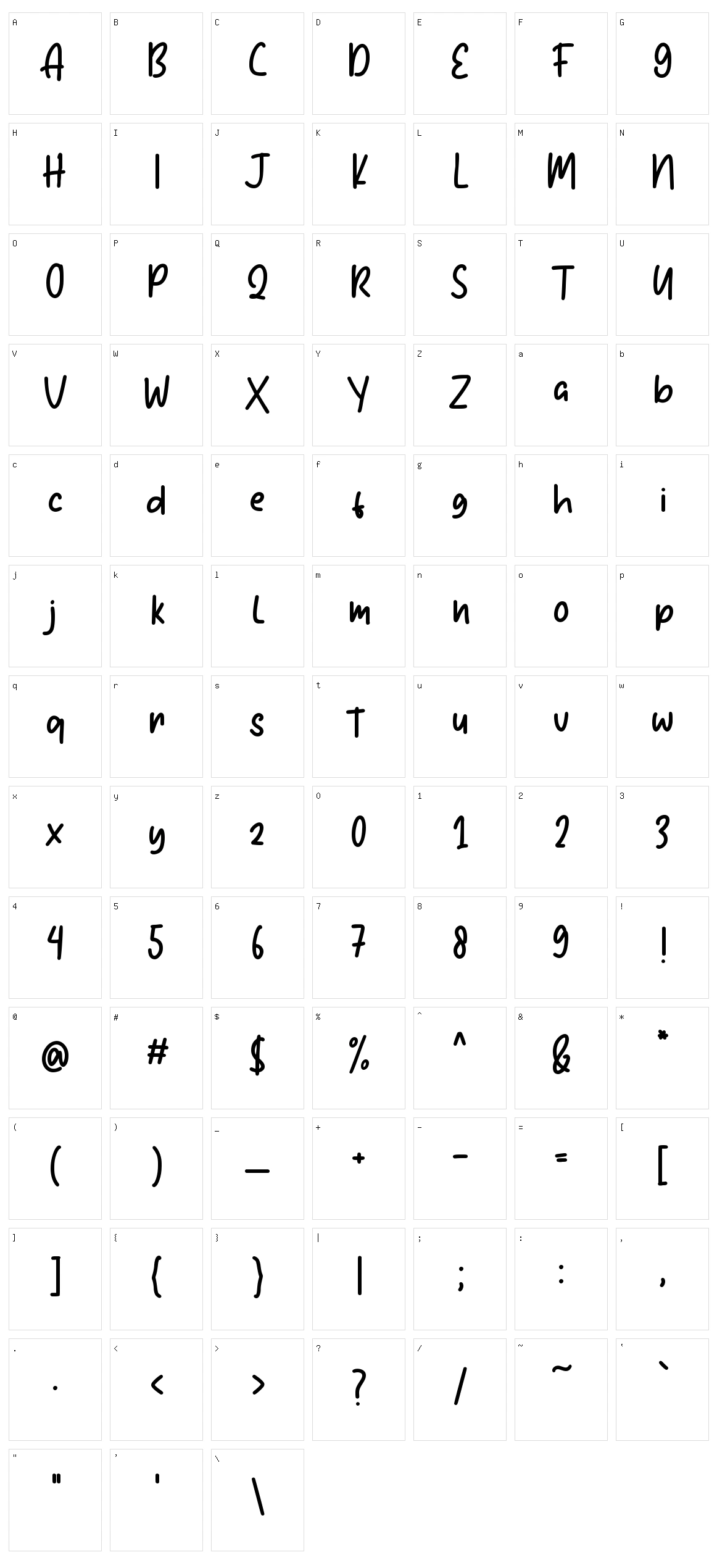 Be Childish Character Set