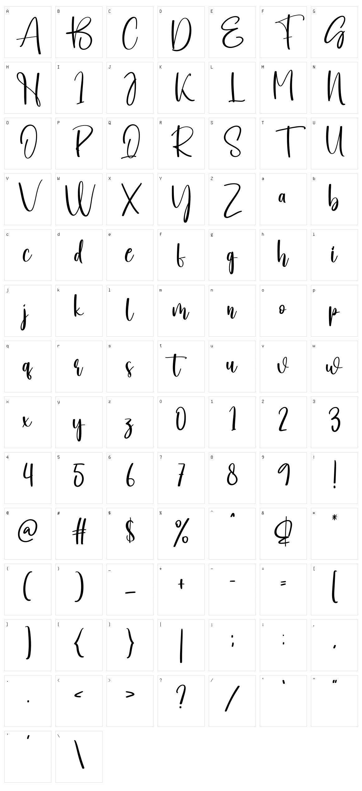 Be Kind Character Set