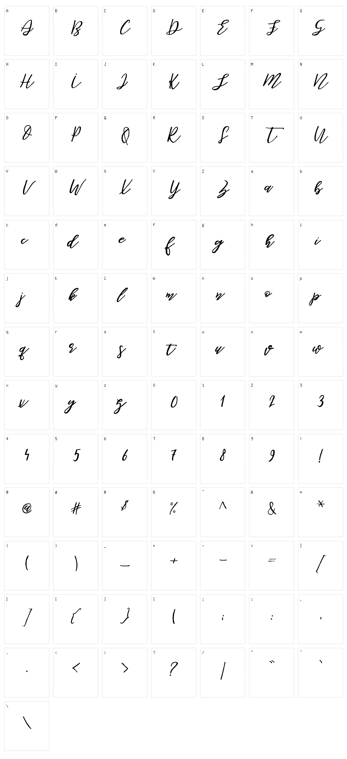 Be Perky Character Set