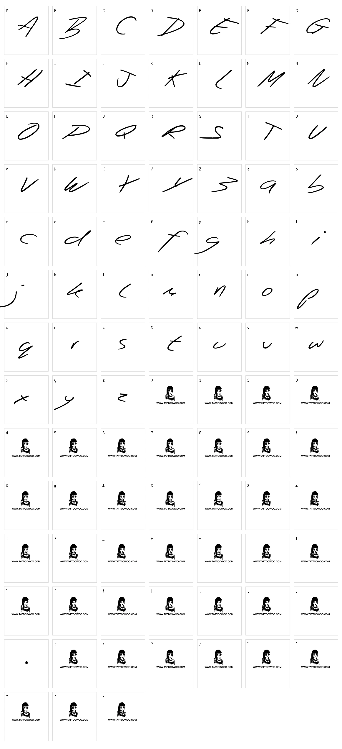 Beep Beep Character Set