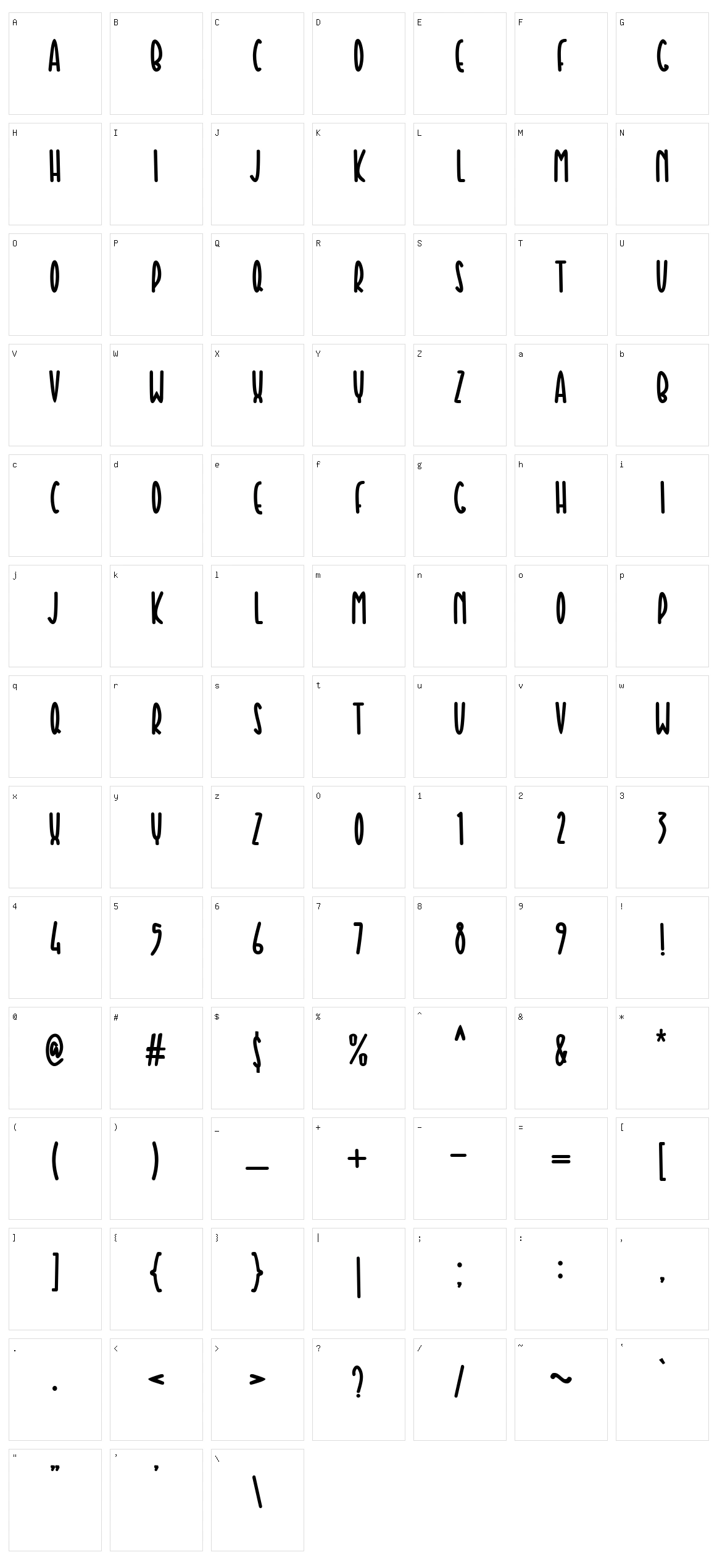 Ben Kidoz Character Set