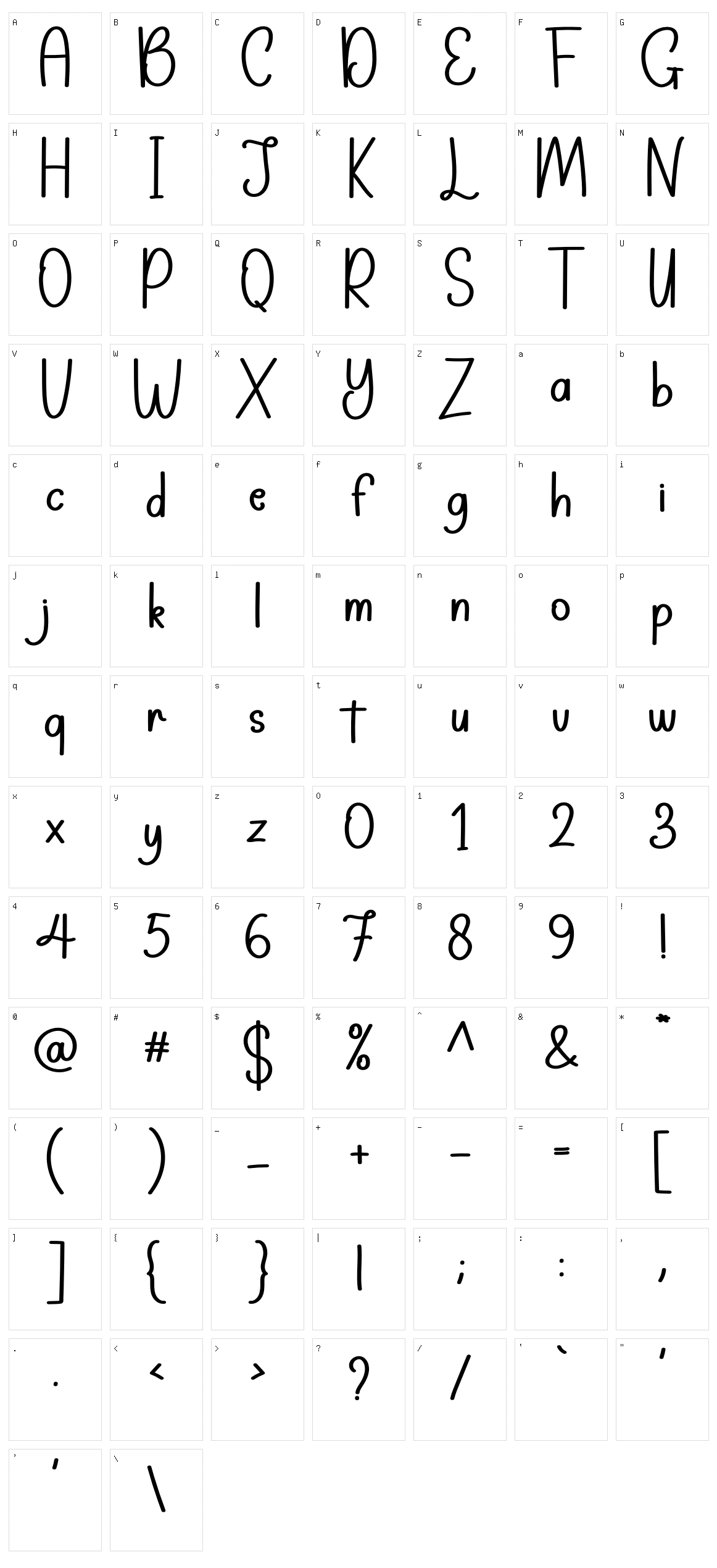 Big Boy Character Set