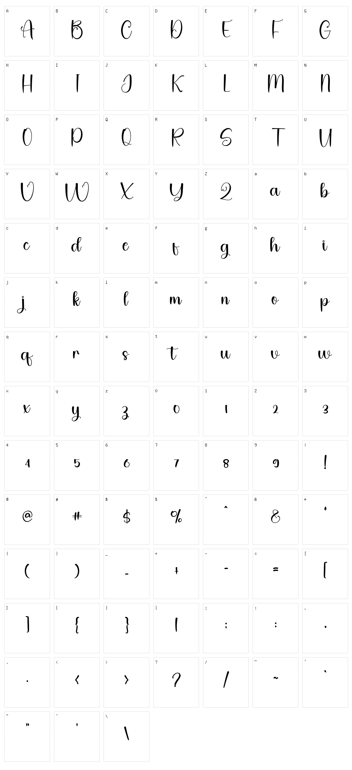 Black History Character Set