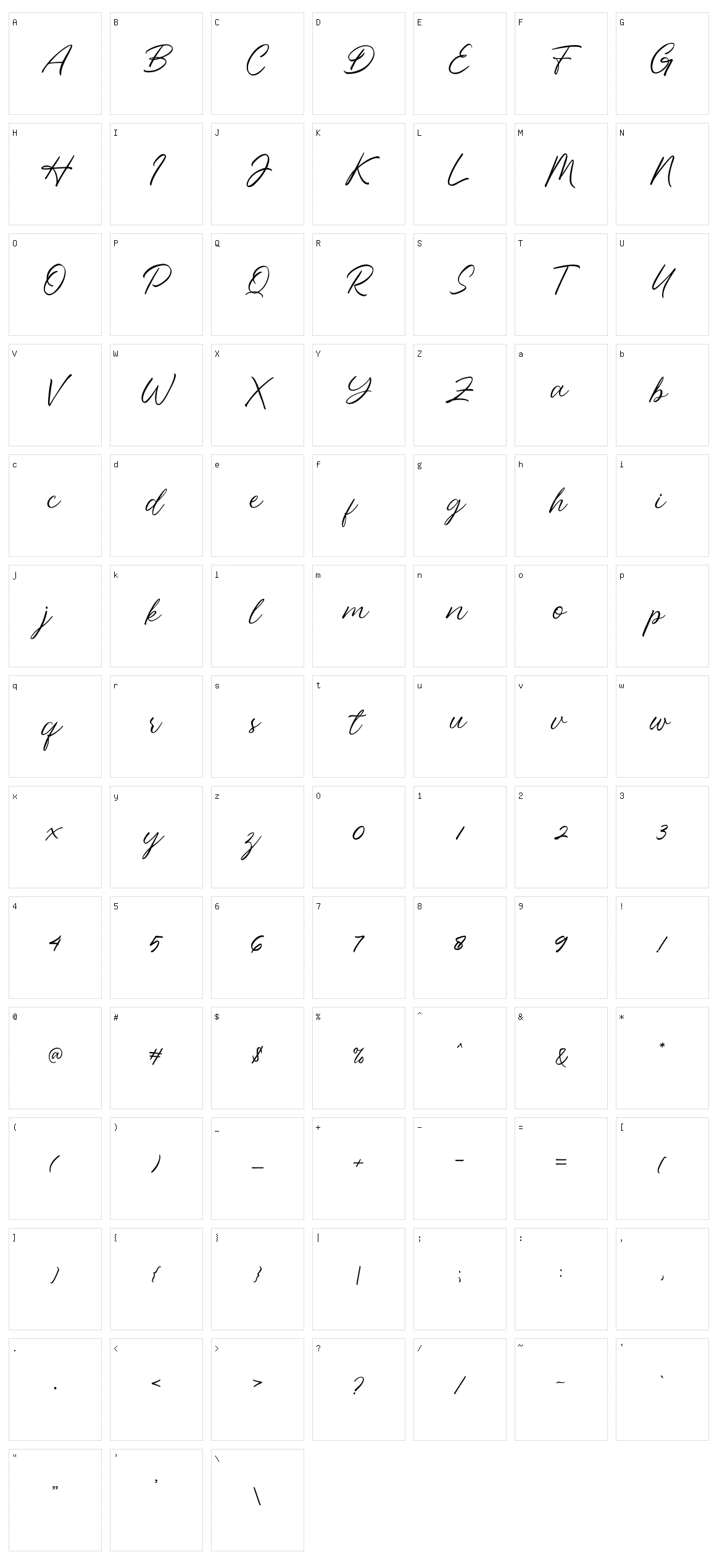 Britney Collection Character Set