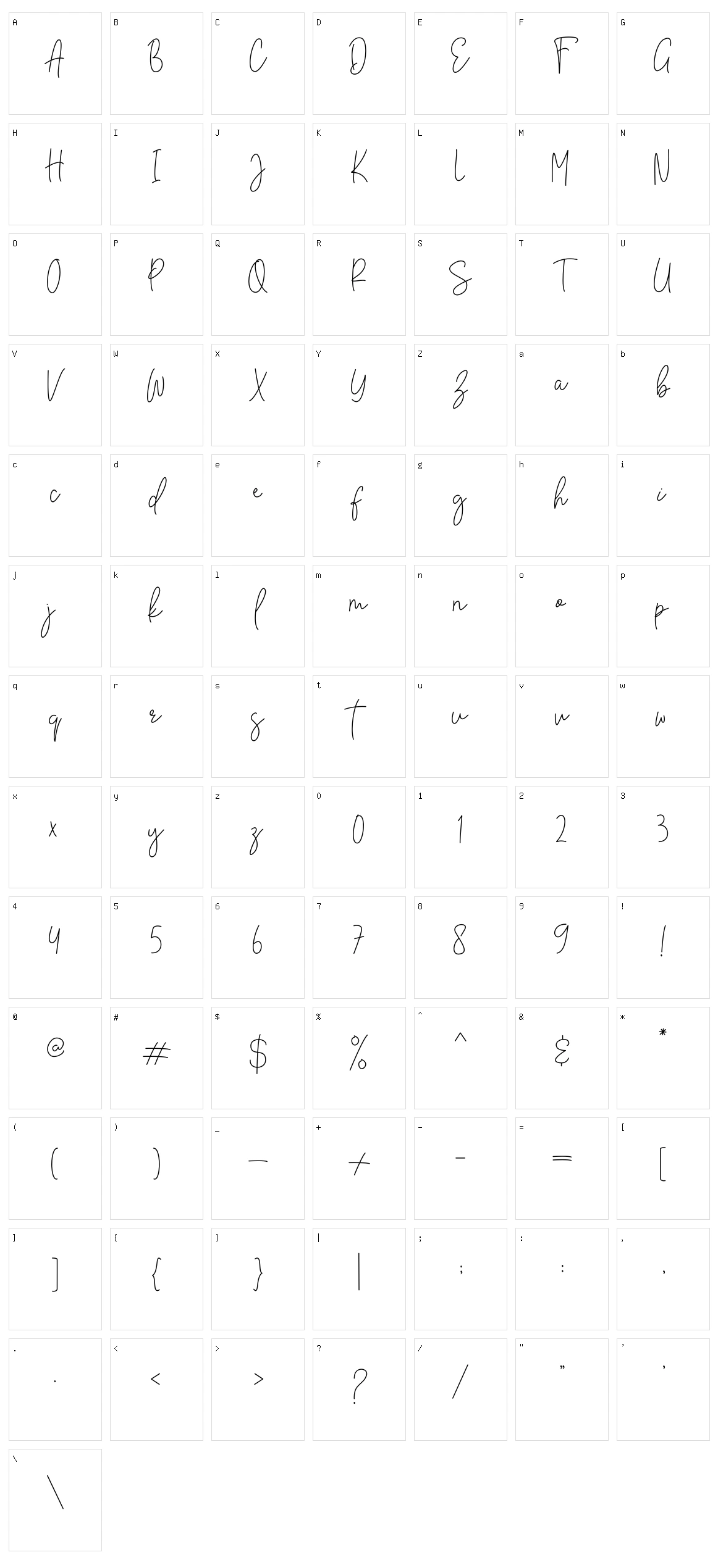 Brittany Amastry Character Set
