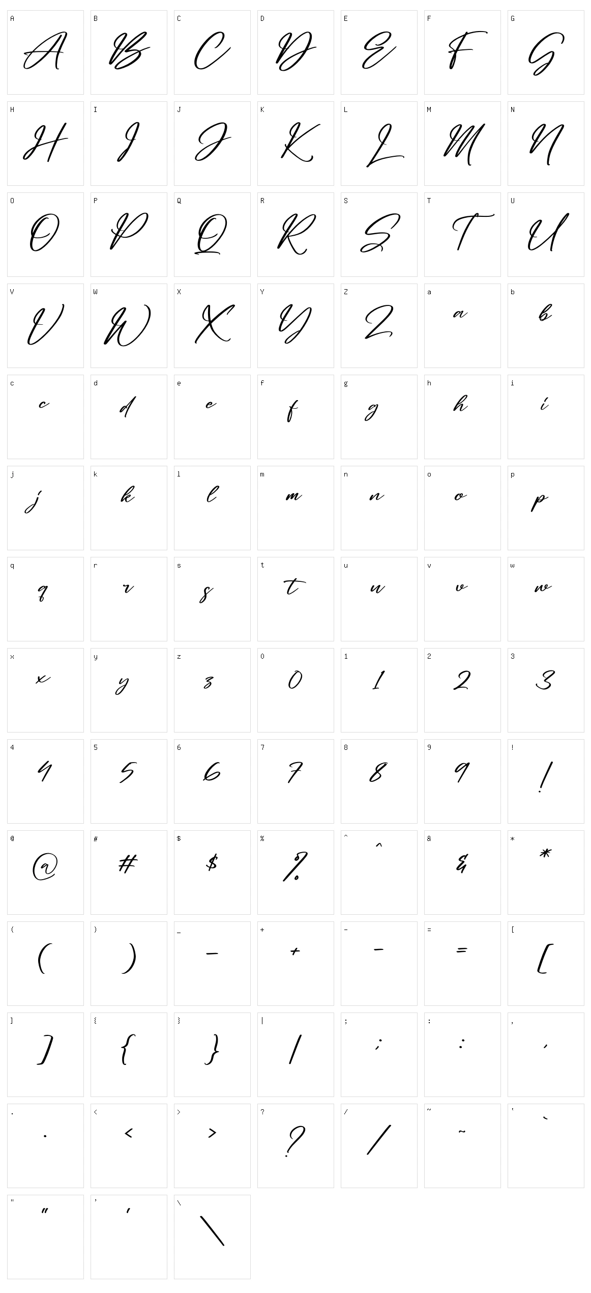 Busterdam Hunter Character Set