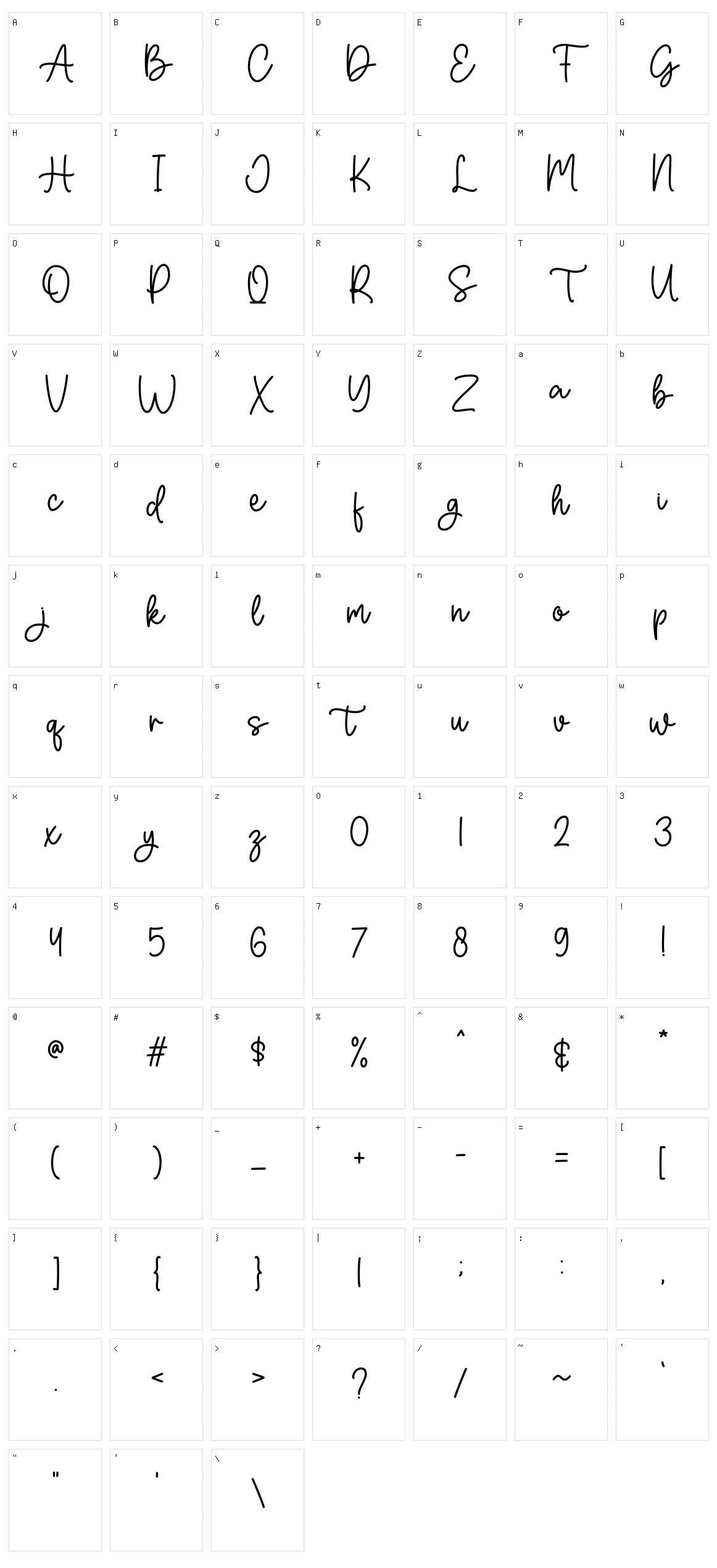 Camping Time Character Set