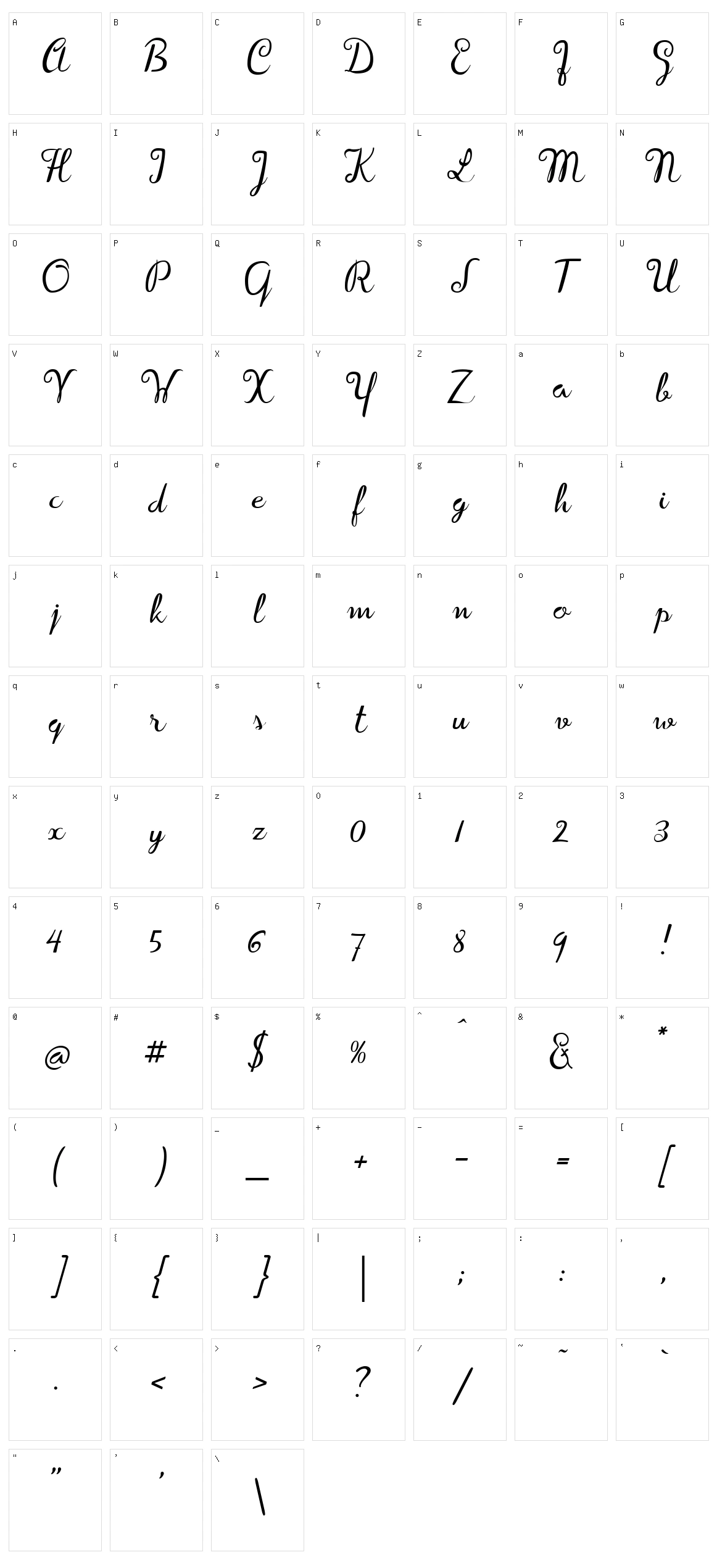 Carl Larsson Character Set