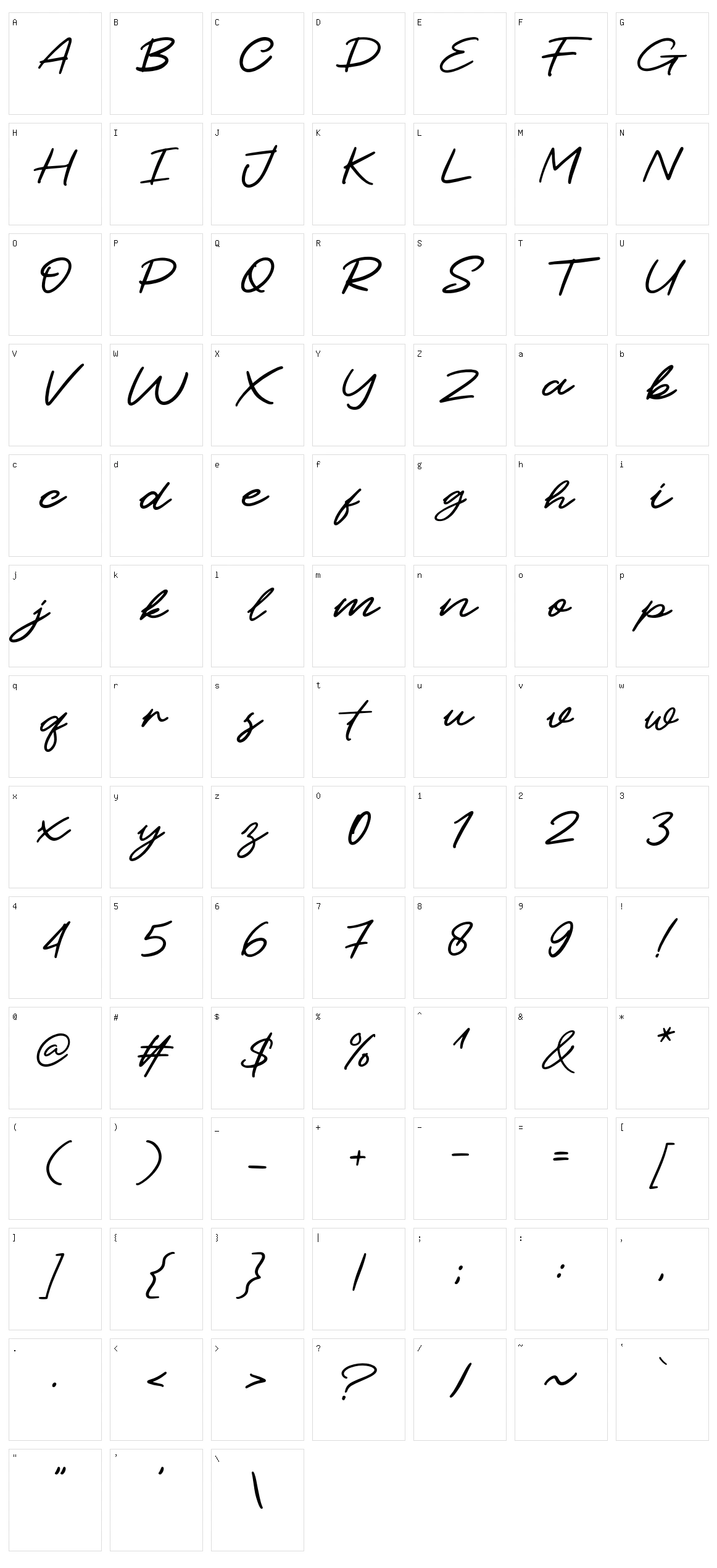 Cetary Character Set