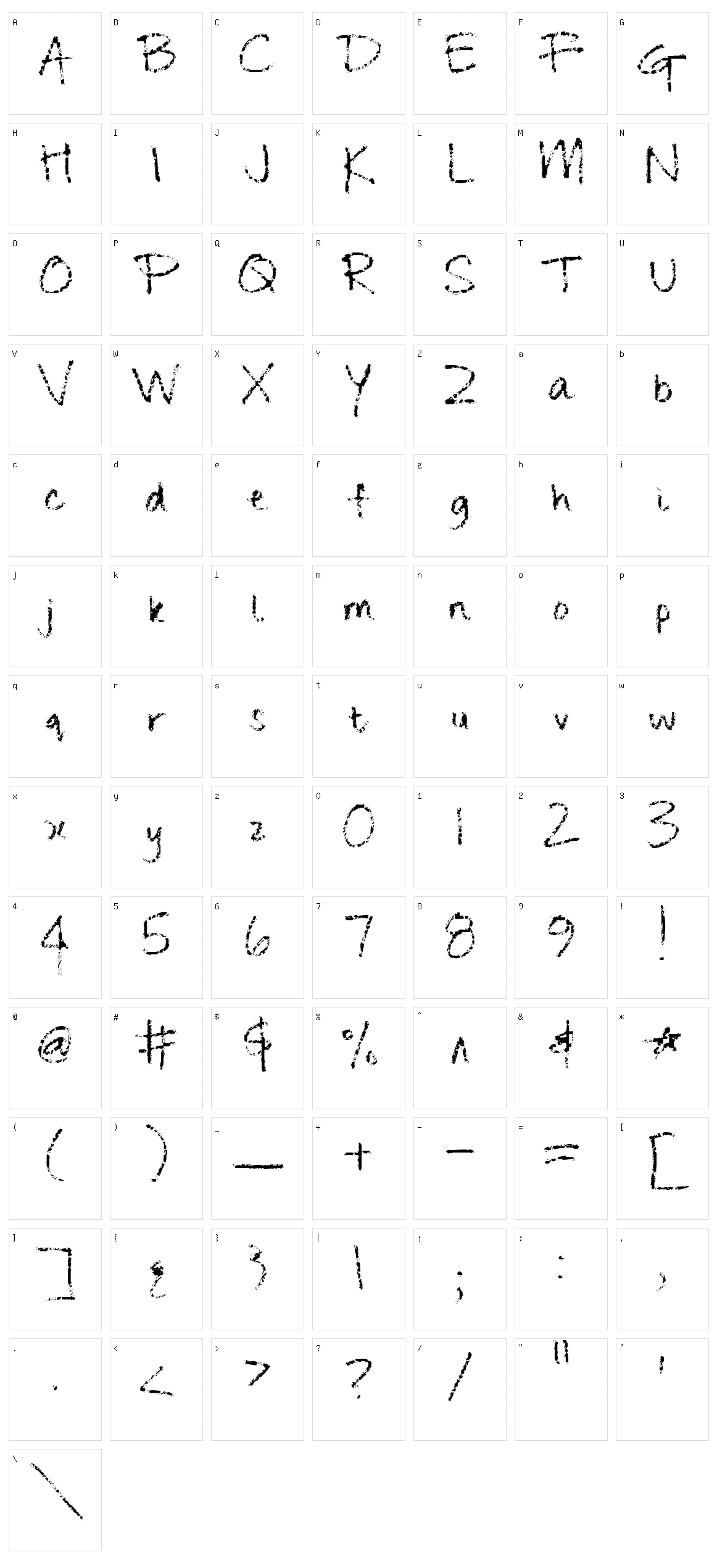 Change Tomorrow Today Character Set