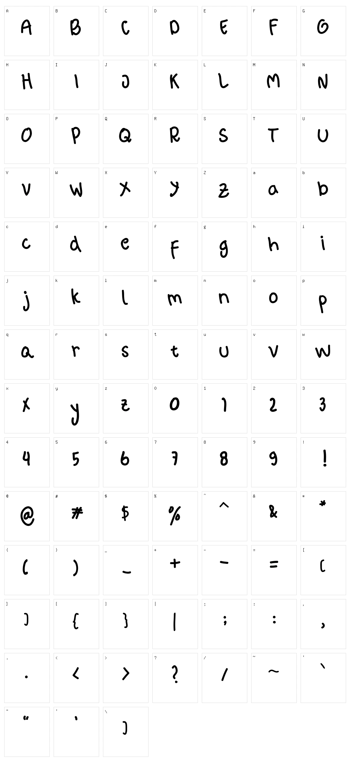 Cheerful Character Set