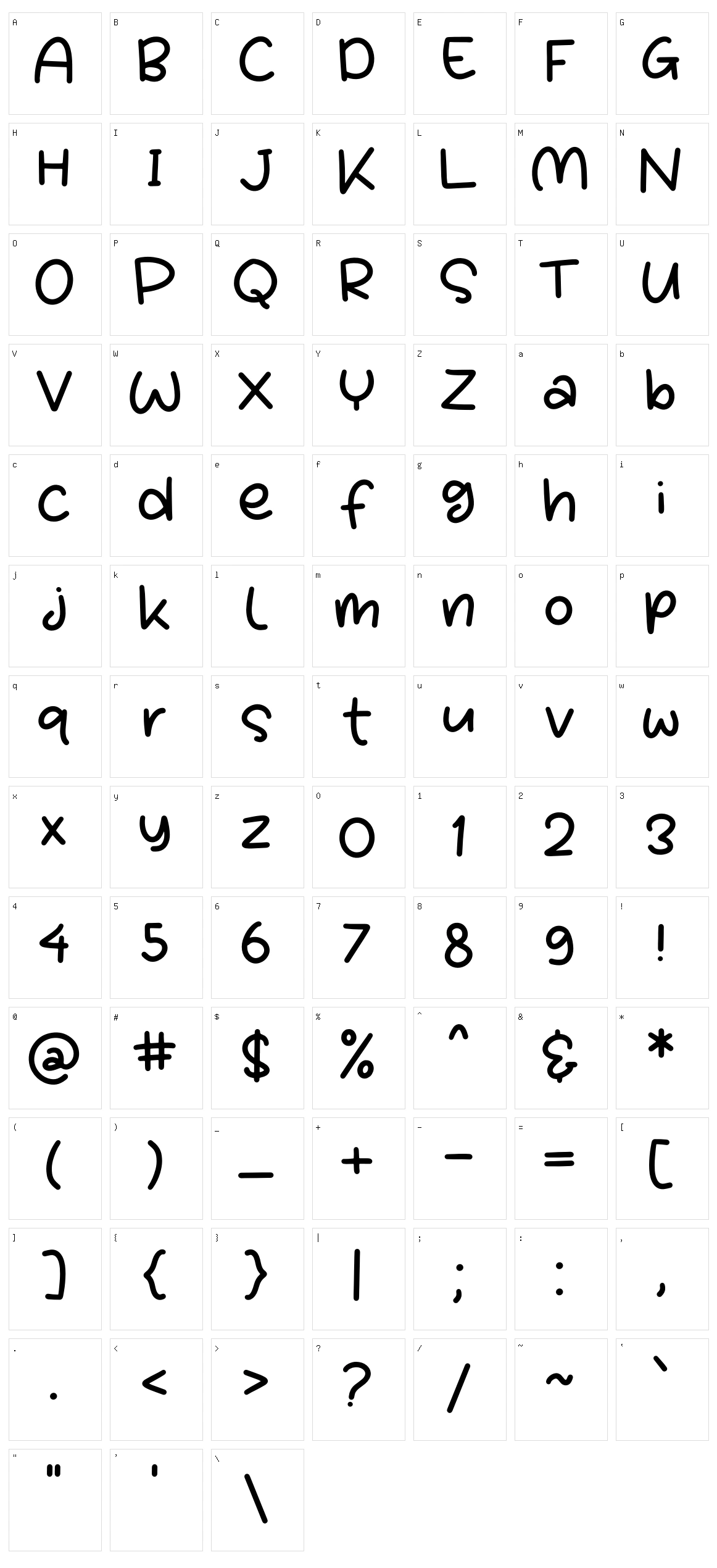 Choper Quirky Character Set