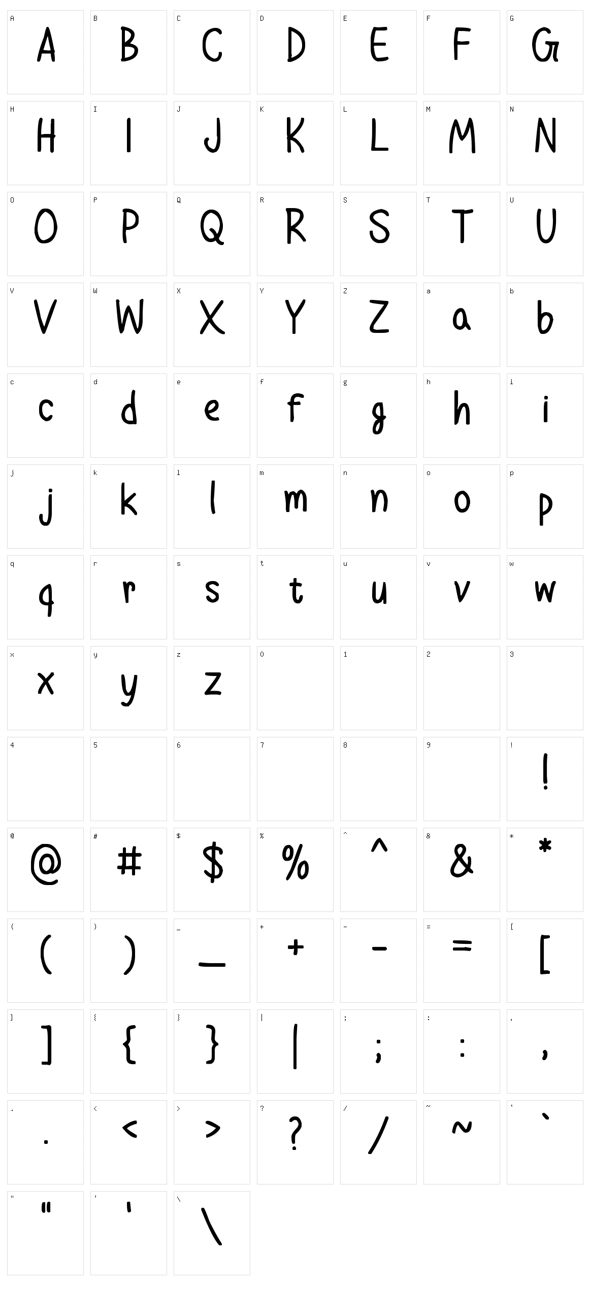 Christmas Gladness Character Set