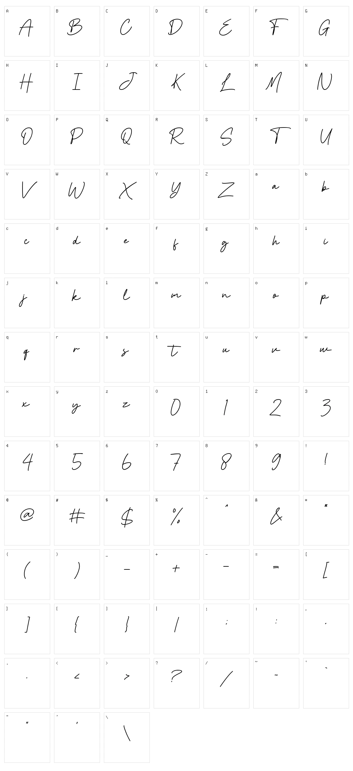 Cinta Monyett Character Set