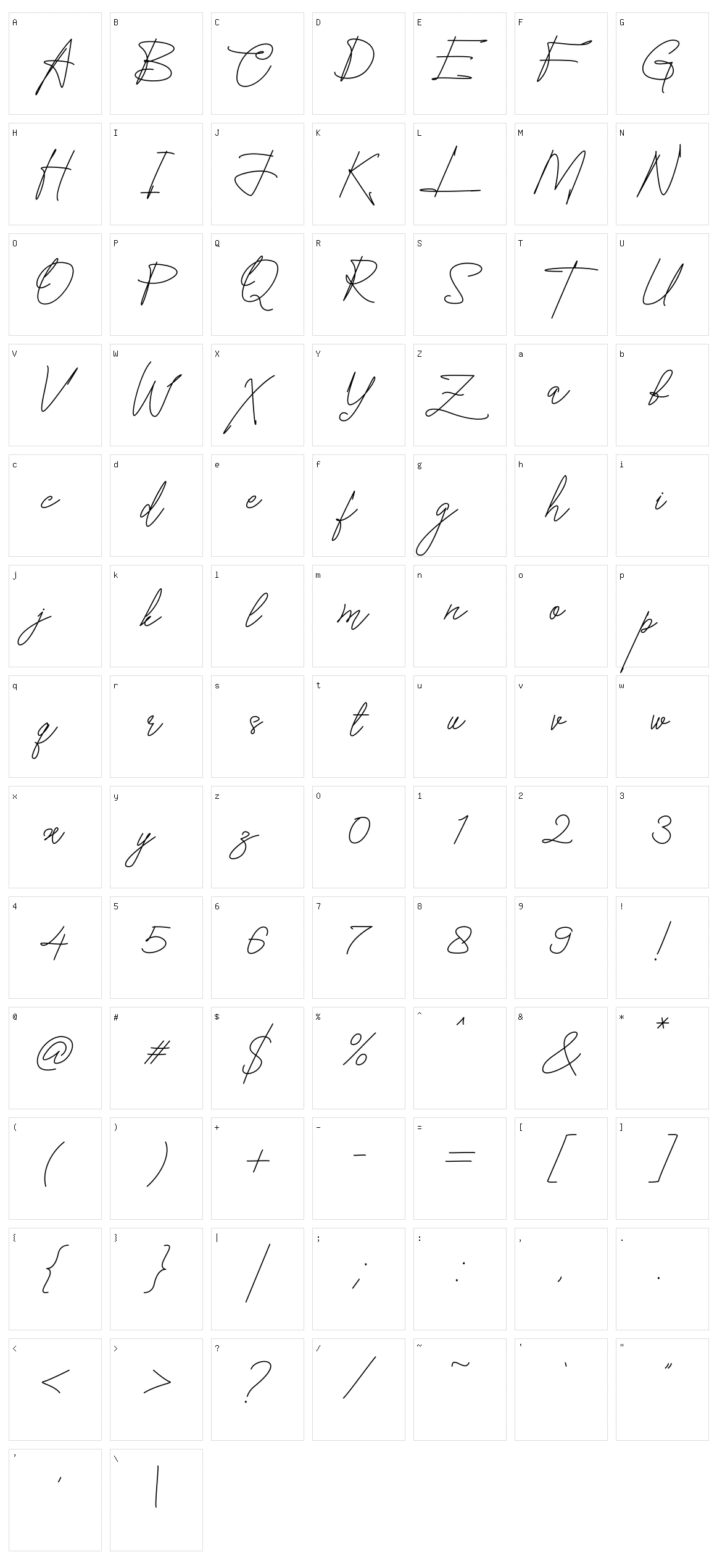 Cleverlands Character Set