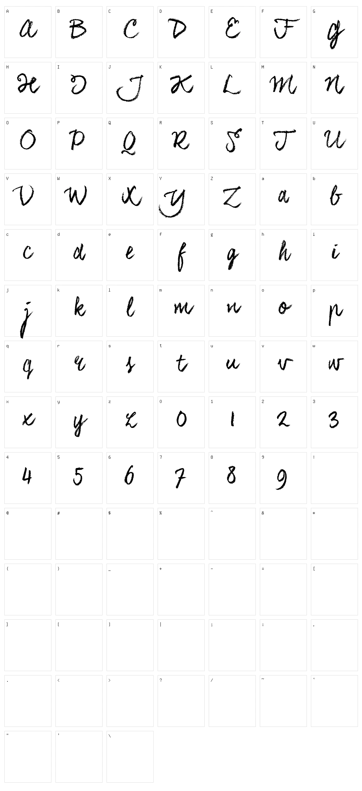 Coalhand Luke Character Set