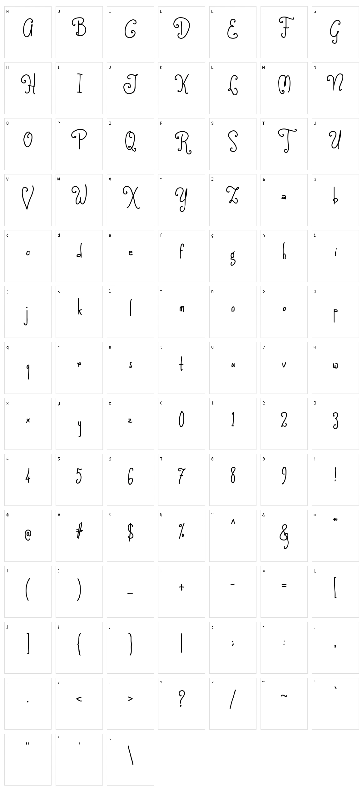 Comic Character Set