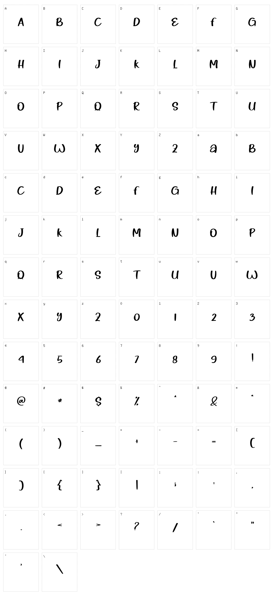 Comic Character Set