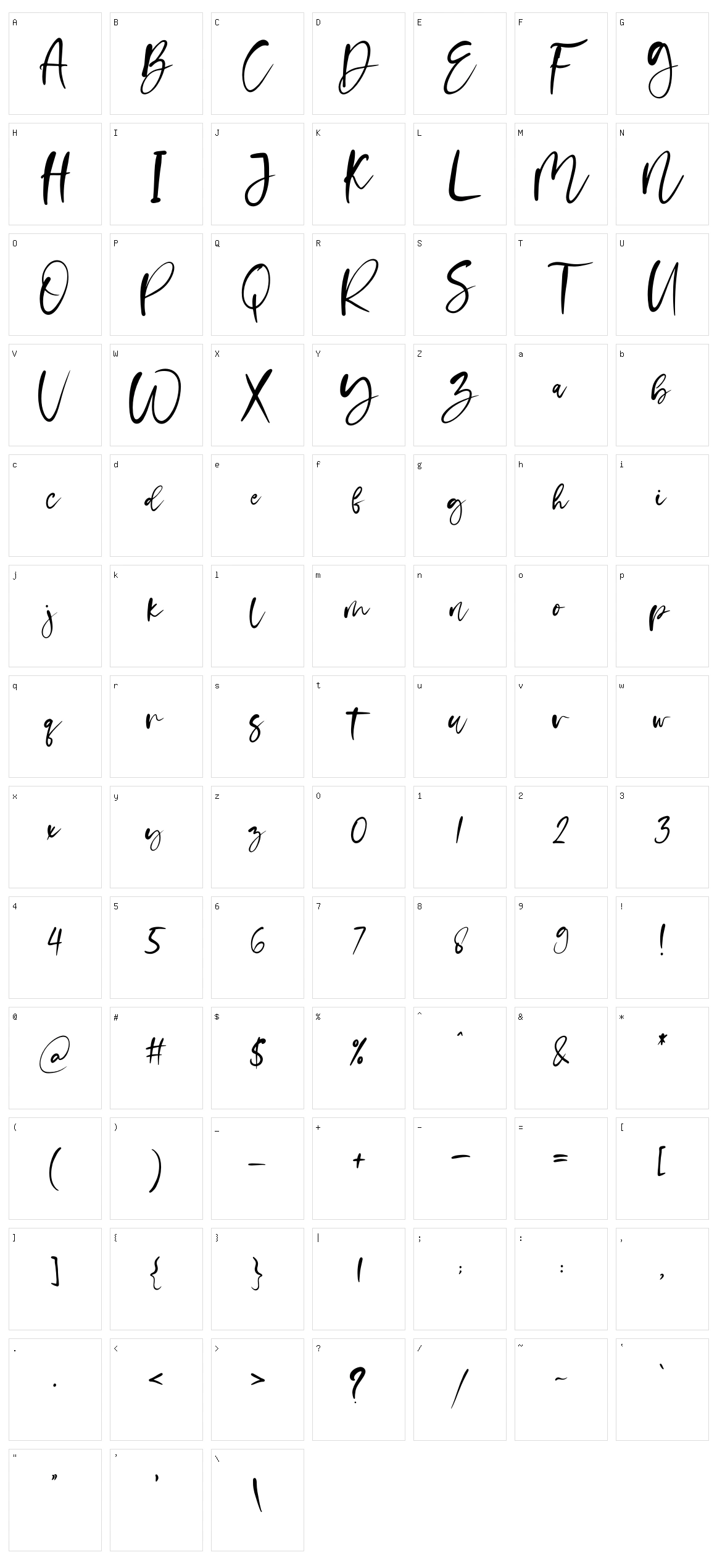 Creamy Corn Character Set