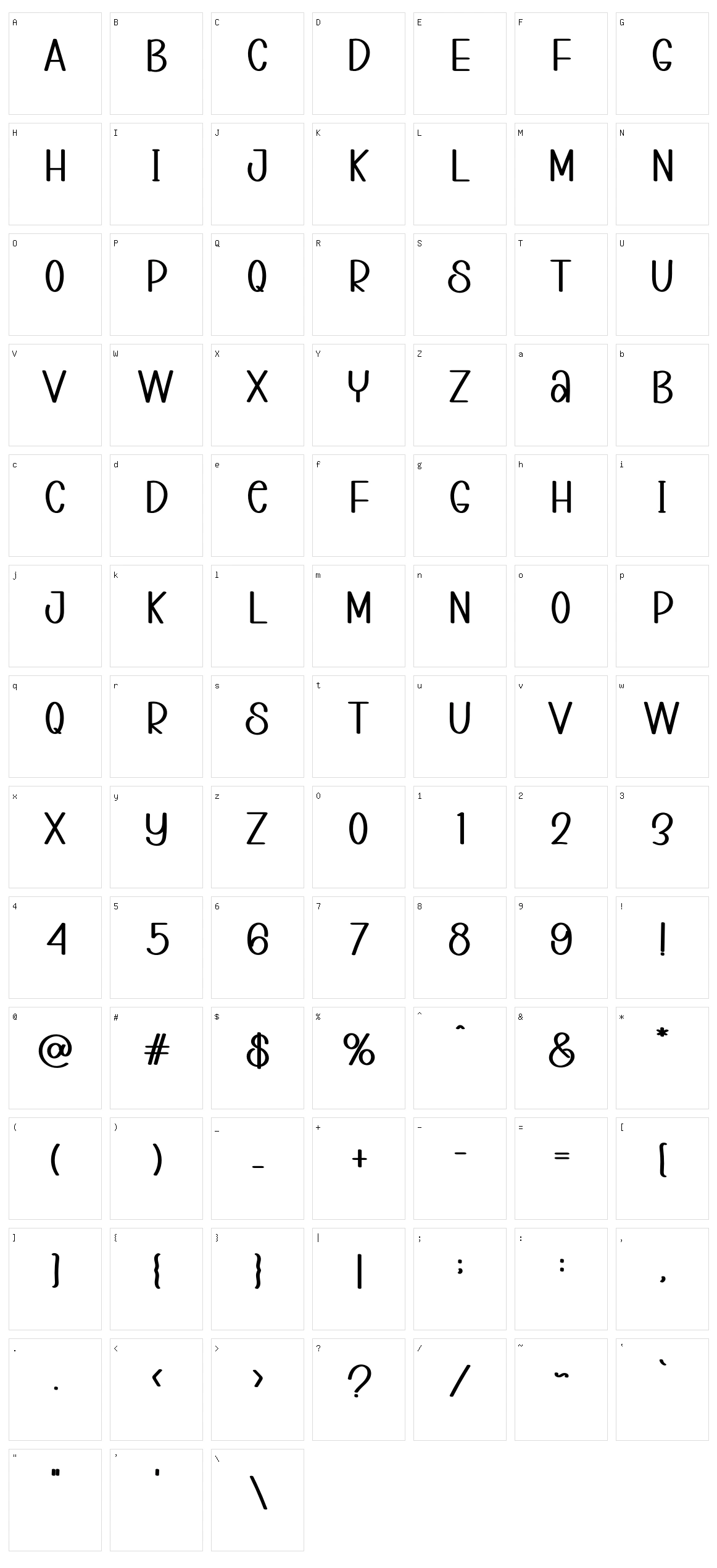 Creative Planner Character Set