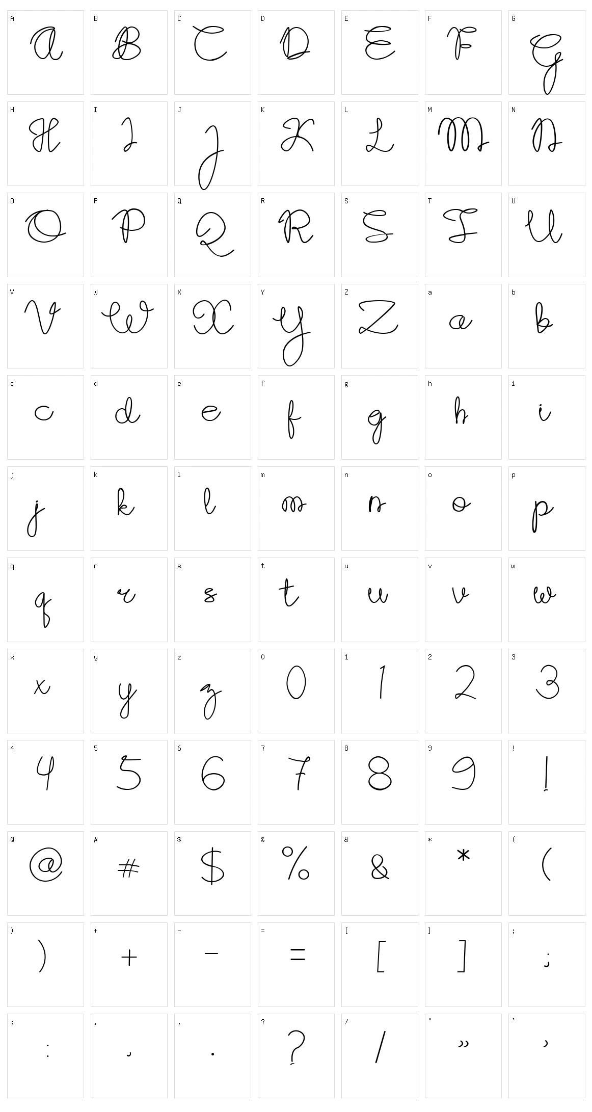 Creative Sense Character Set