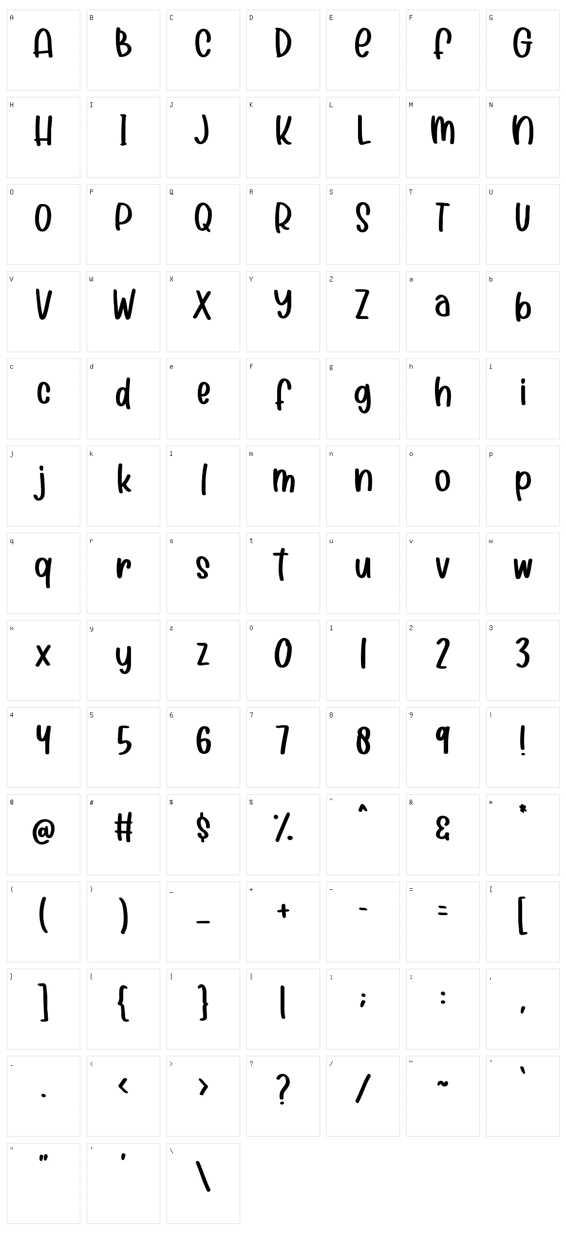 Cutie Shark Character Set