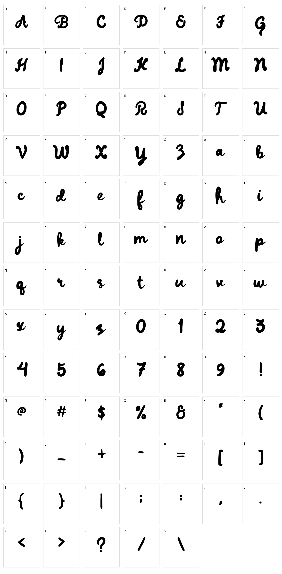 Daddy Bee Character Set