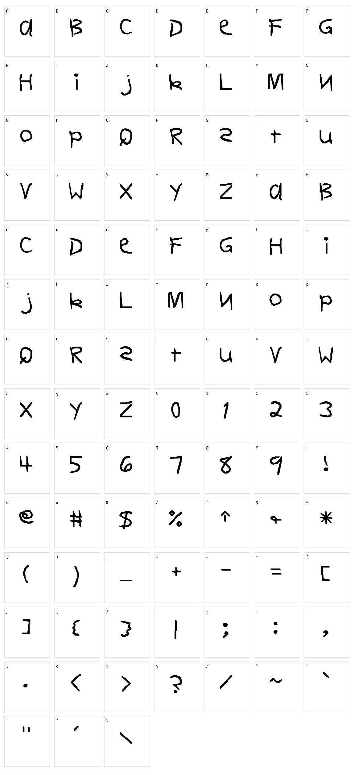 Dear Teacher Character Set