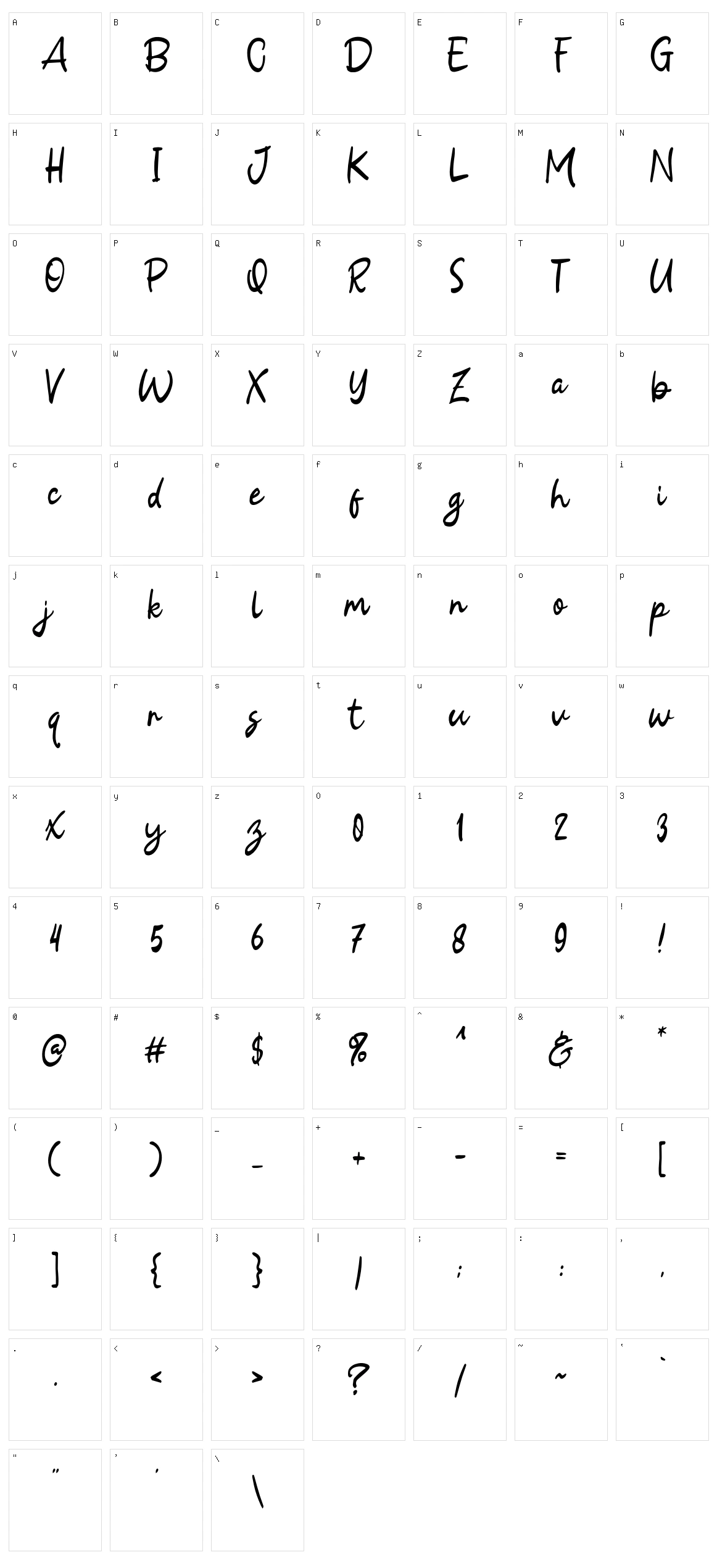 Delight Winter Character Set