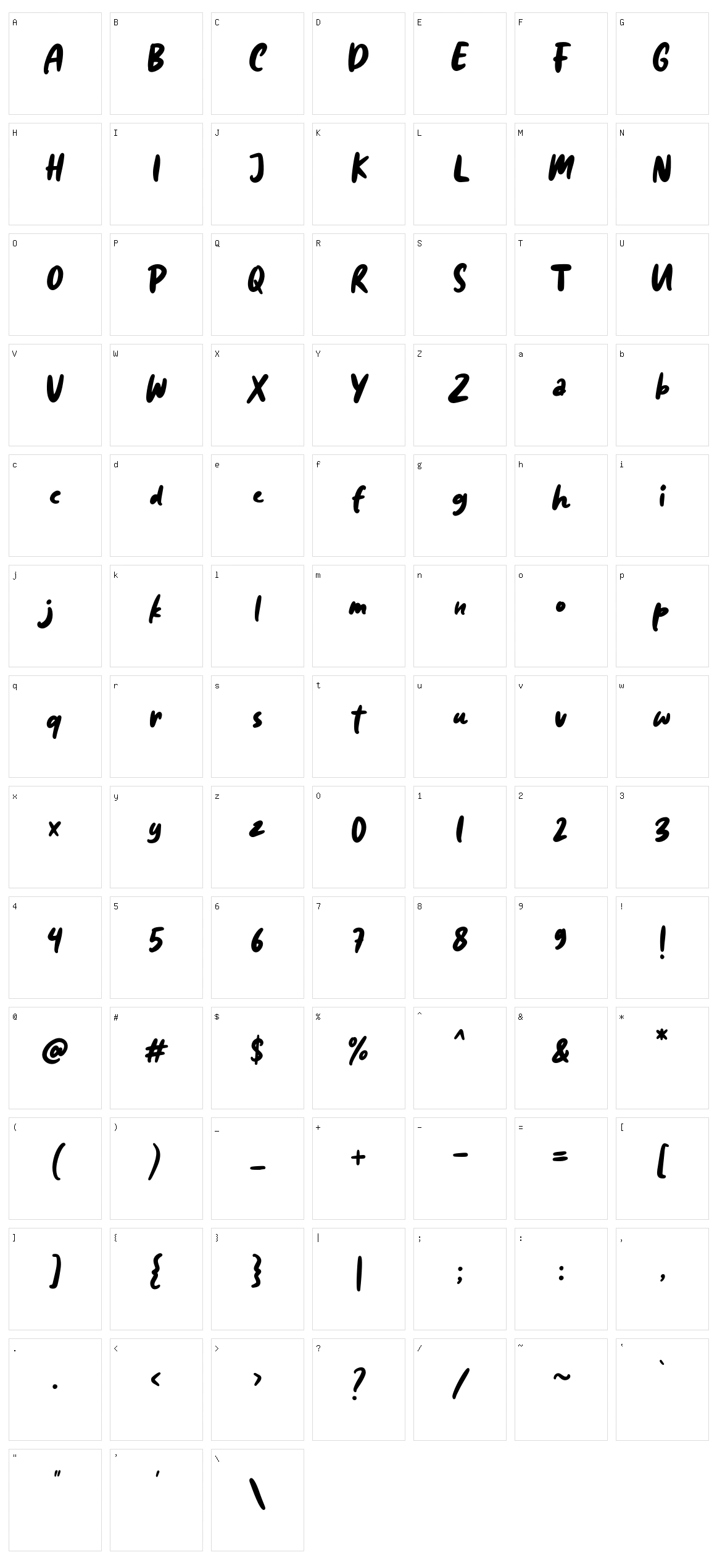 Diggies Character Set
