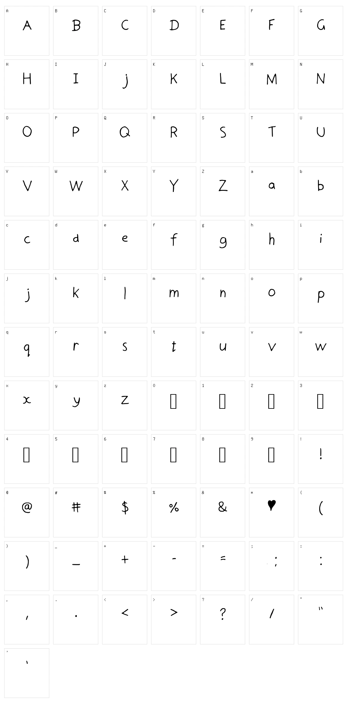 Doodle Head Character Set