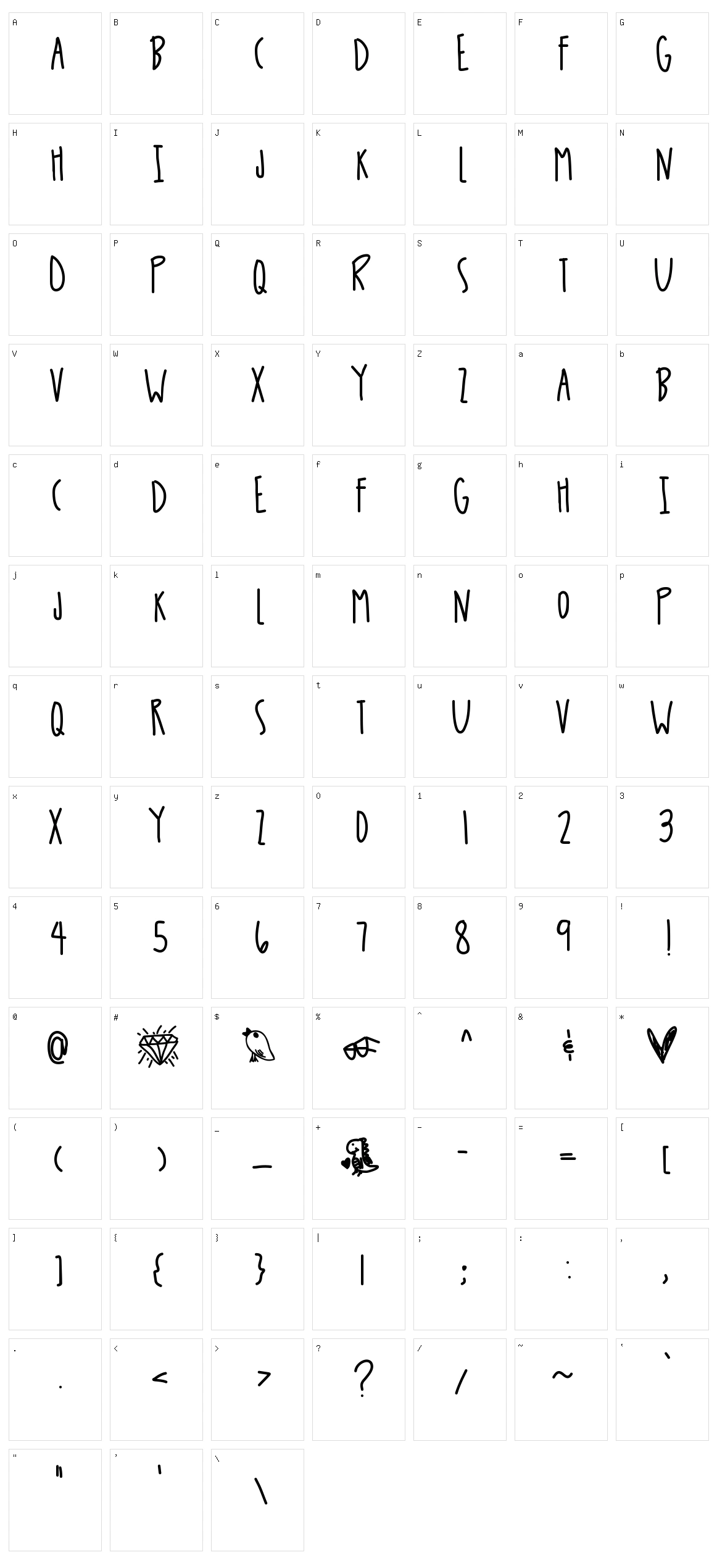 Doodles Of Fun Character Set