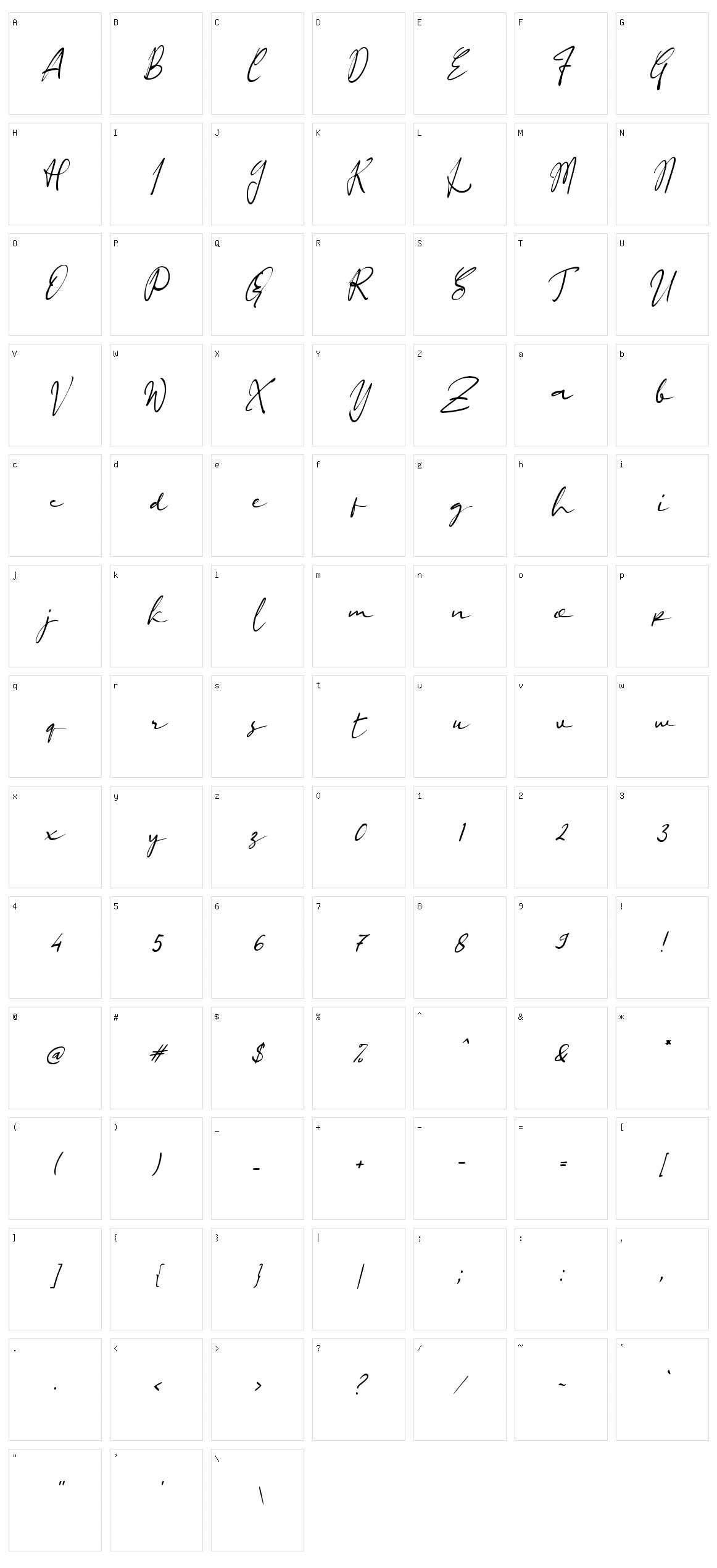e Episode Panjang Character Set