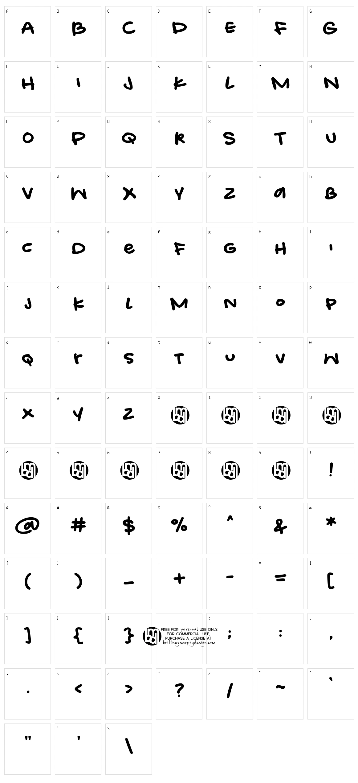 Easygoingness Character Set