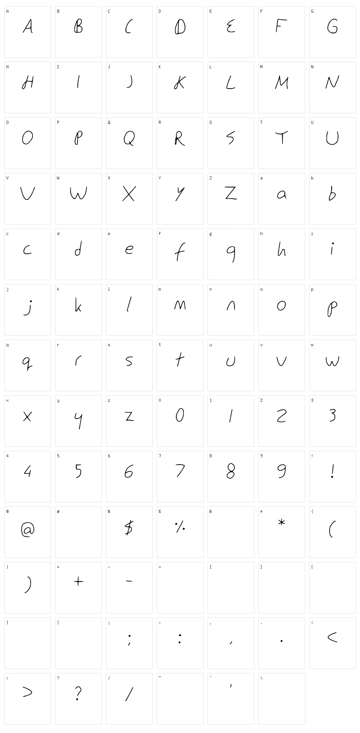 Ed Snowden Character Set