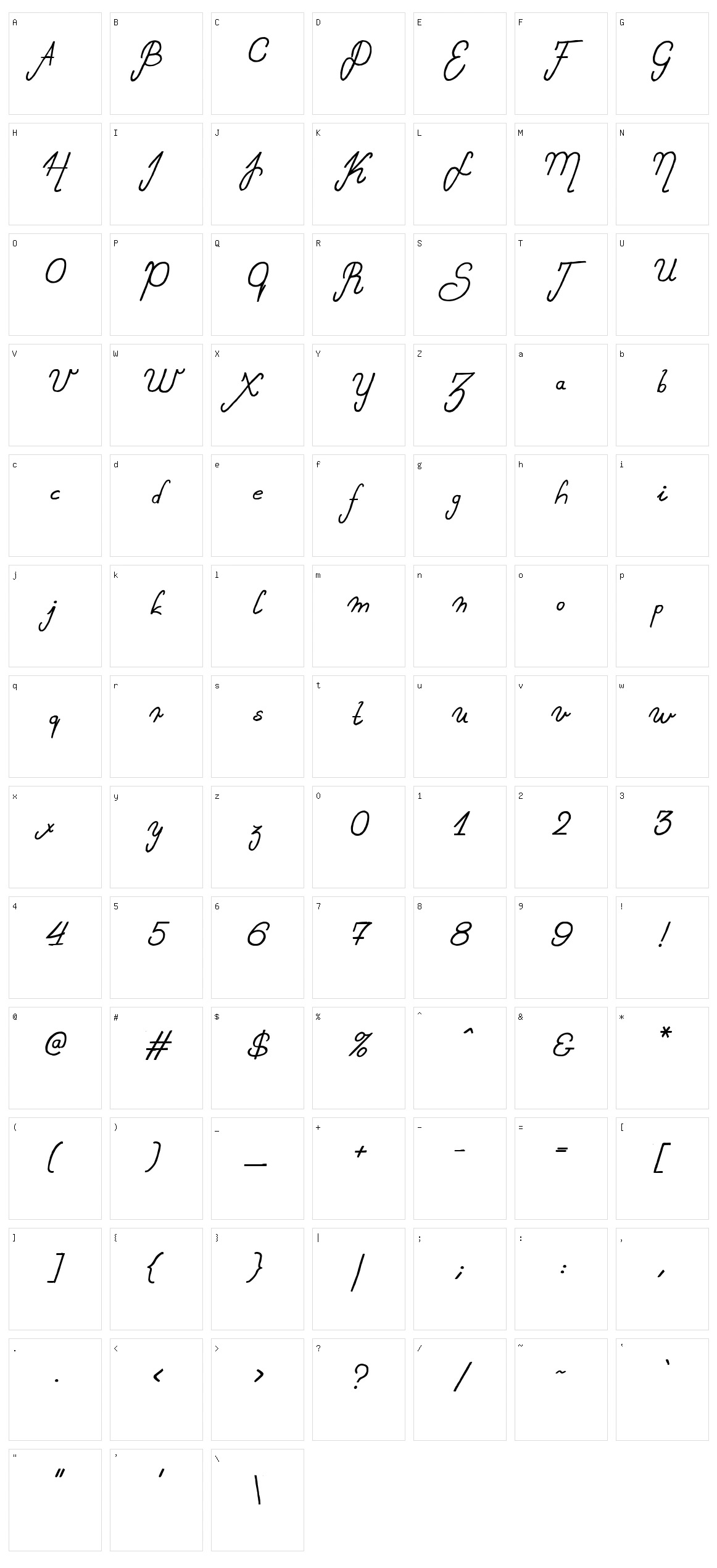 Exchange Character Set
