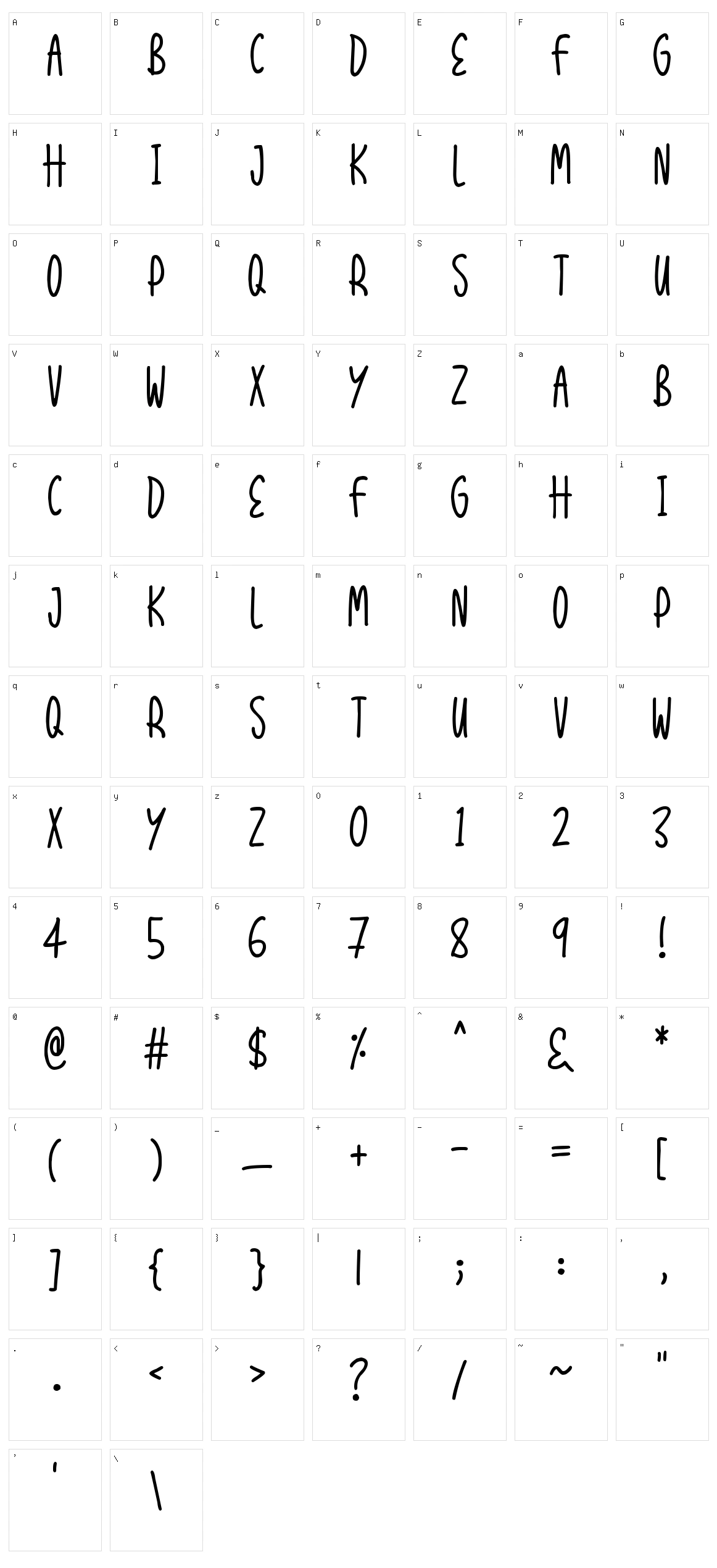 Express Yourself Character Set