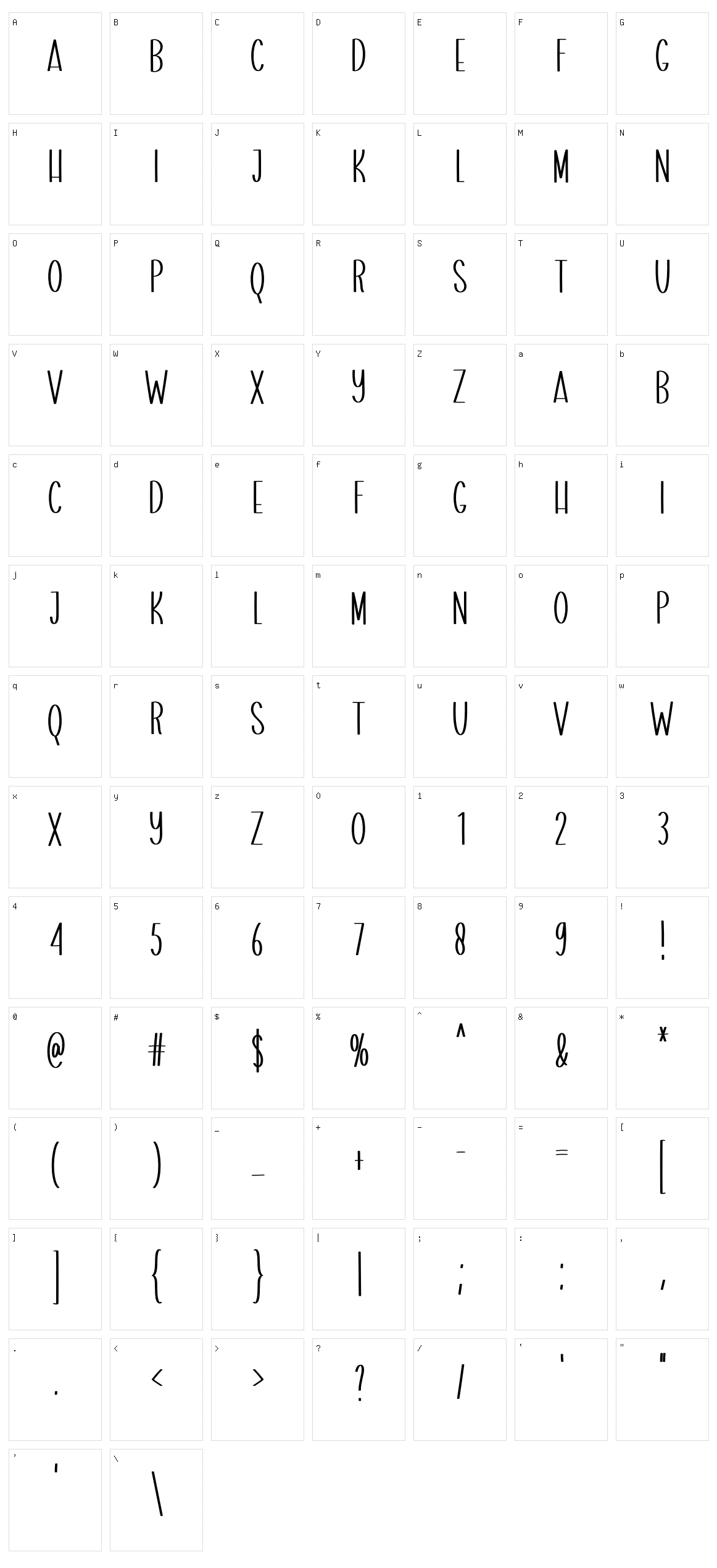 Family House Character Set