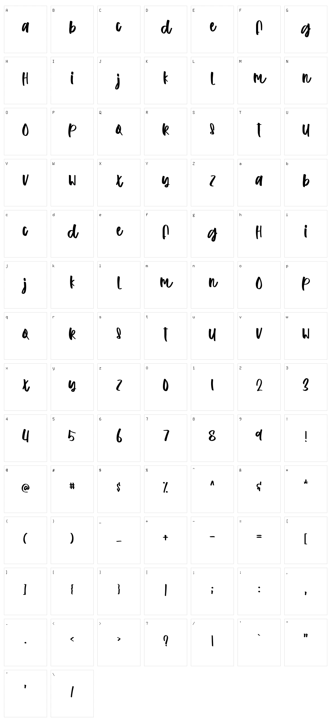 Farmhouse Character Set