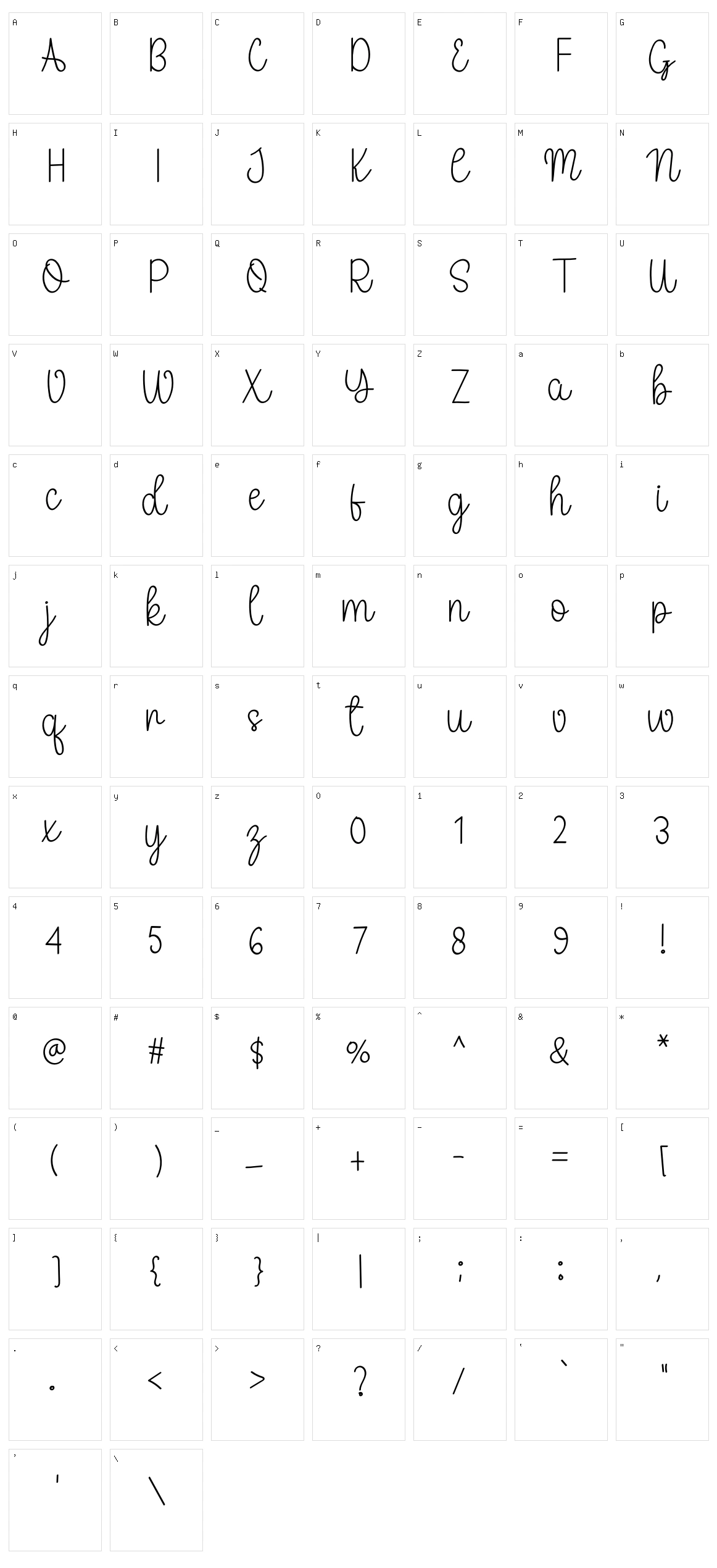 Farmhouse Handmade Character Set