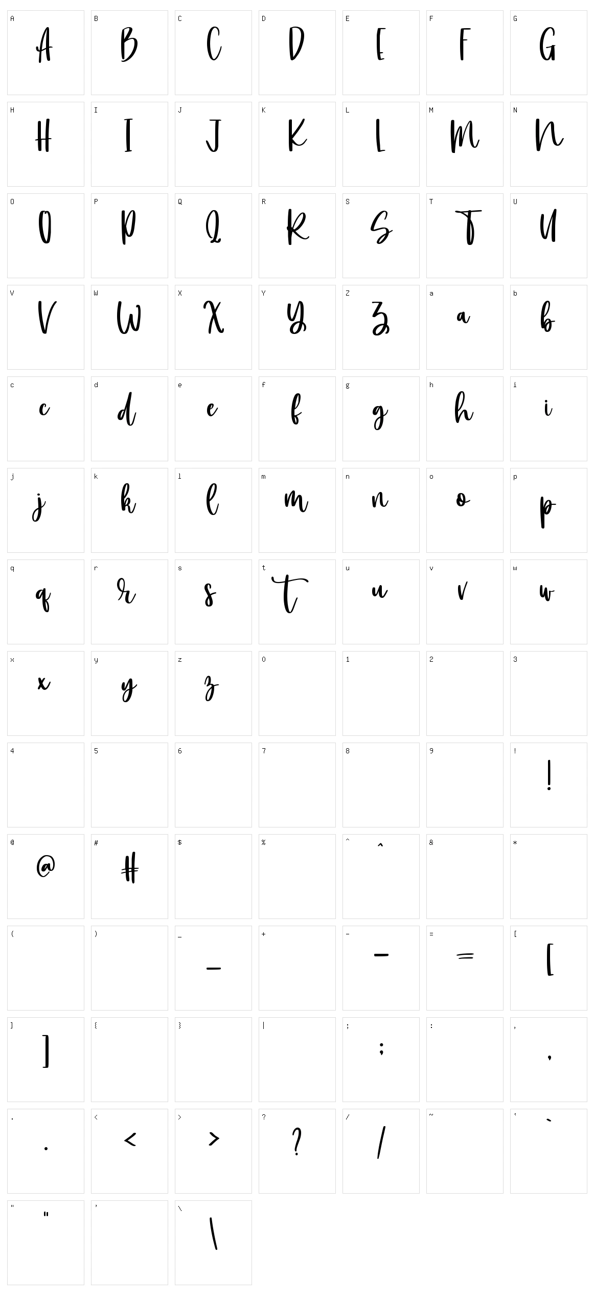 Farmland Character Set