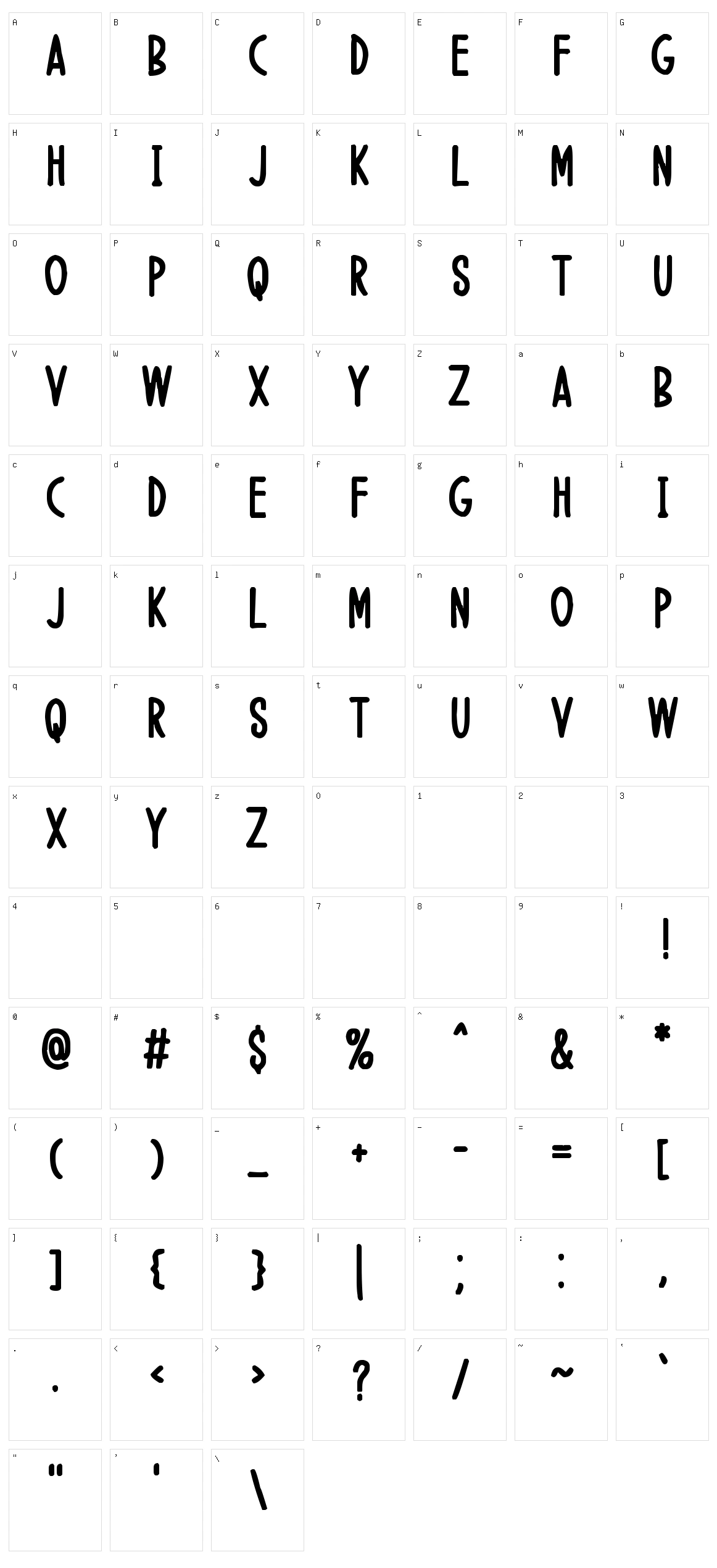 Father Character Set