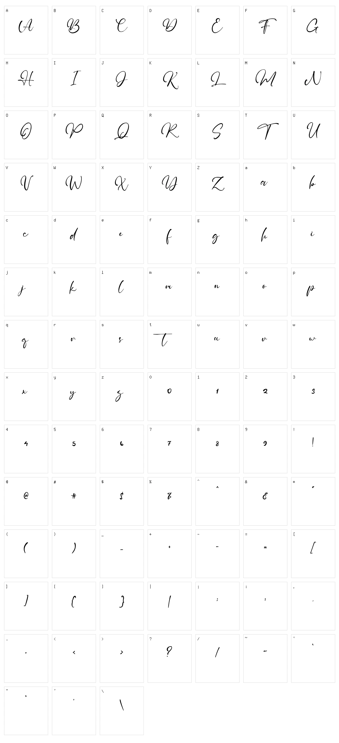 Freedom Pillar Character Set