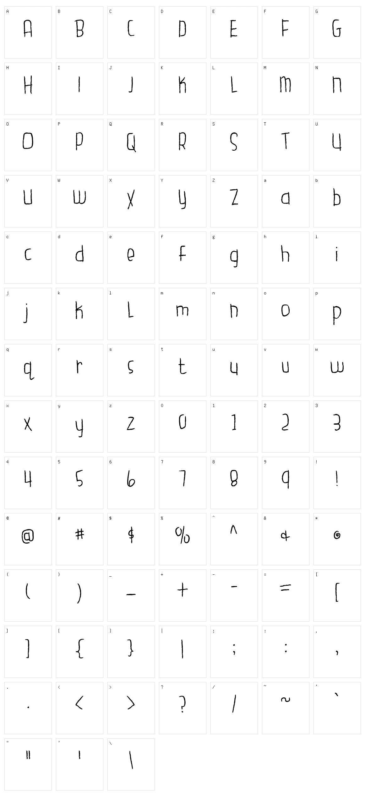 Garden fresh tomatoes Character Set