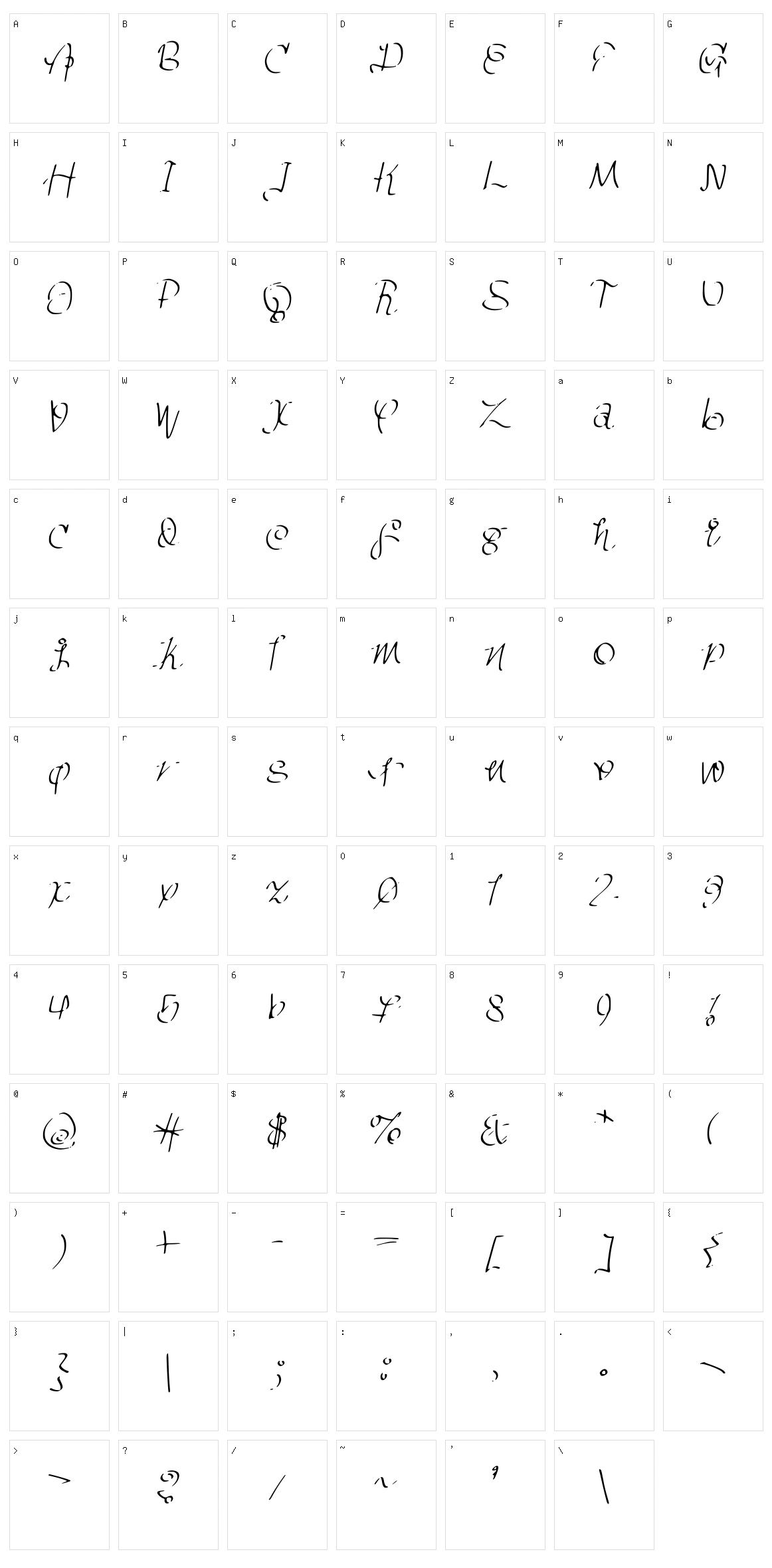 Ghetto Magnetic Character Set
