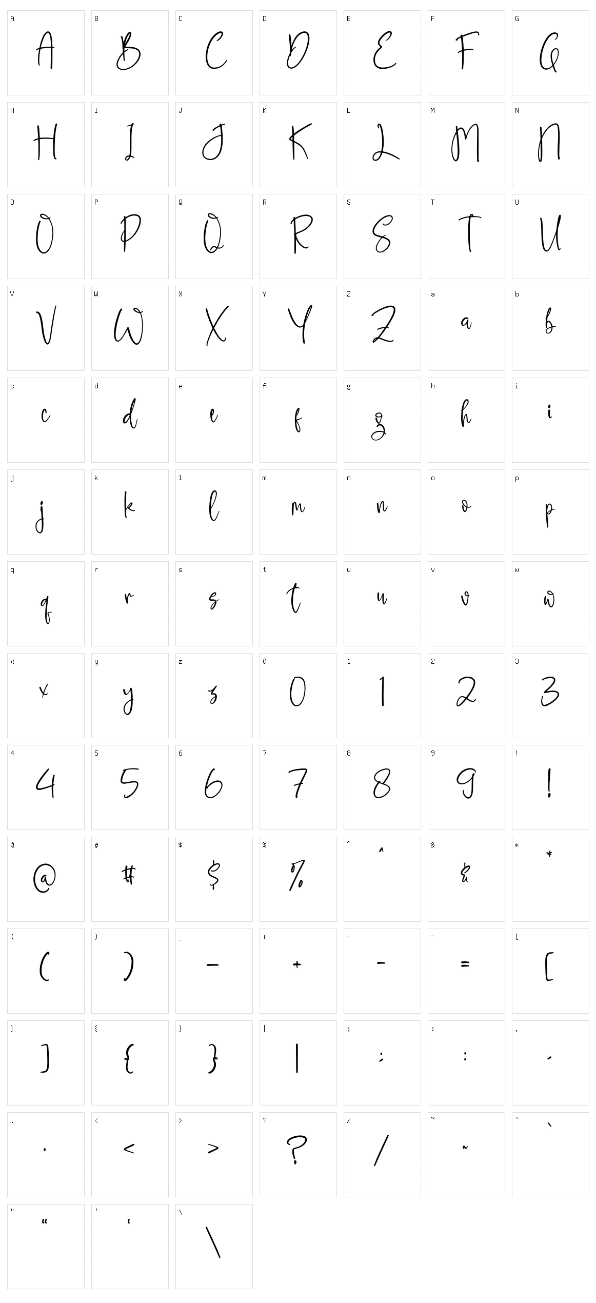 Golden Bulldock Character Set